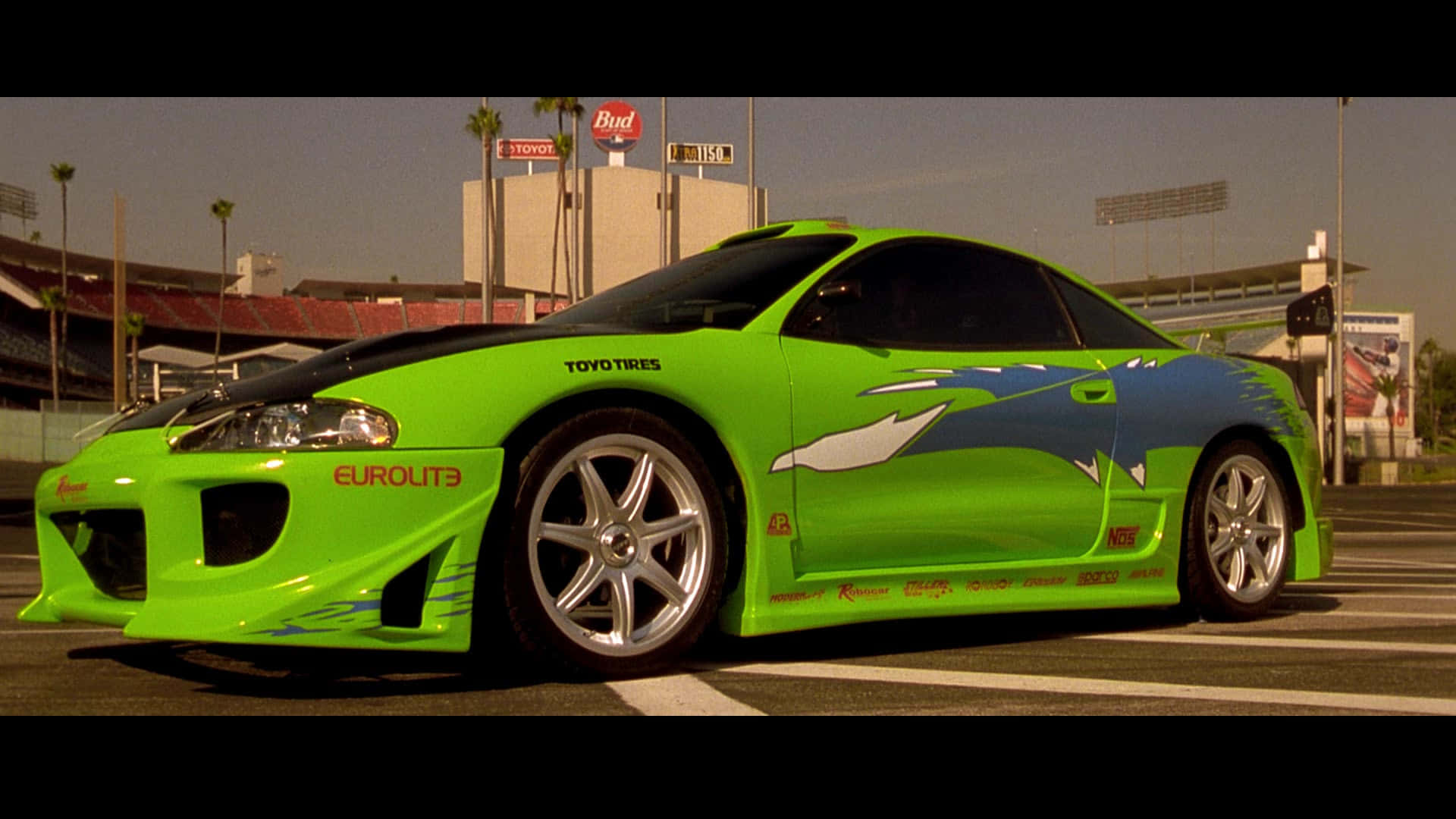 Форсаж 1 1996 Mitsubishi Eclipse Шпалери