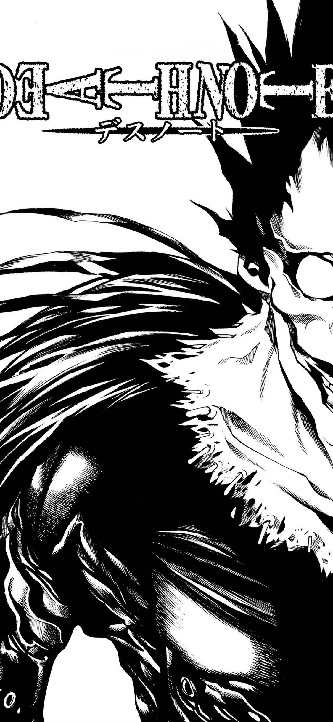Рюк з книги 1 Death Note для iPhone Шпалери