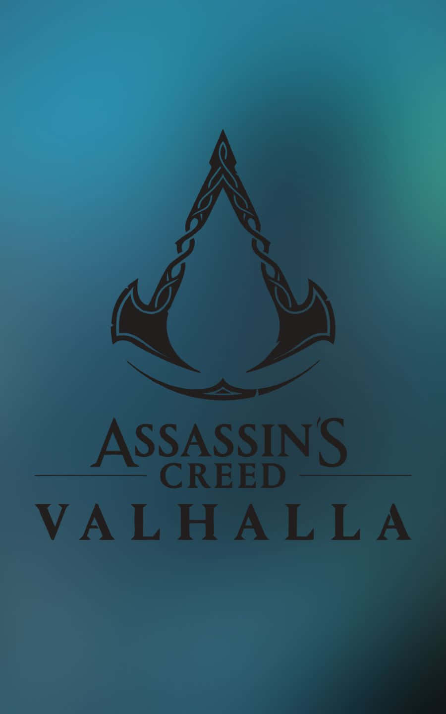 Название игры и логотип 1440p Assassin's Creed Valhalla фон Шпалери