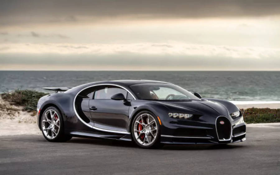1500 к.с. Bugatti Chiron 4K Шпалери