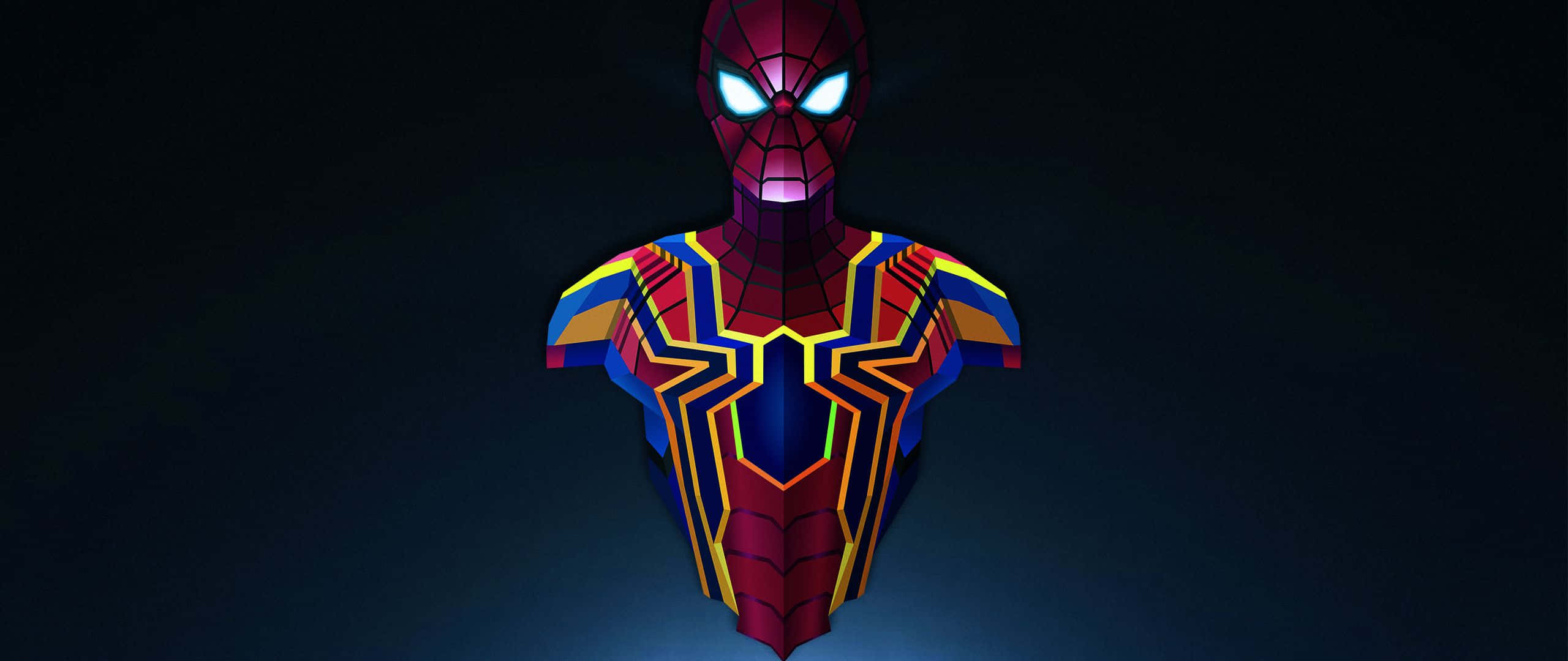 2560 X 1080 Marvel Костюм Людини-павука Шпалери