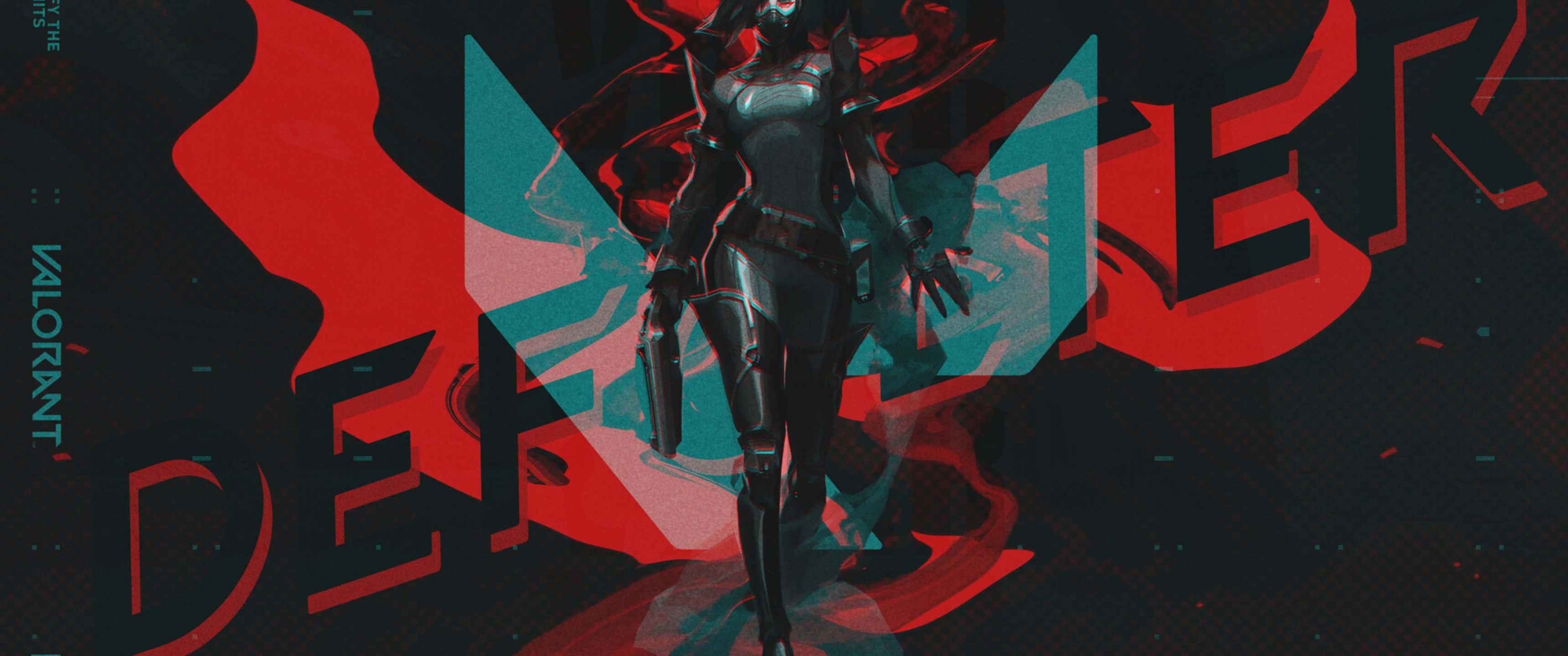 3440x1440p Valorant Viper Постер Фон Шпалери