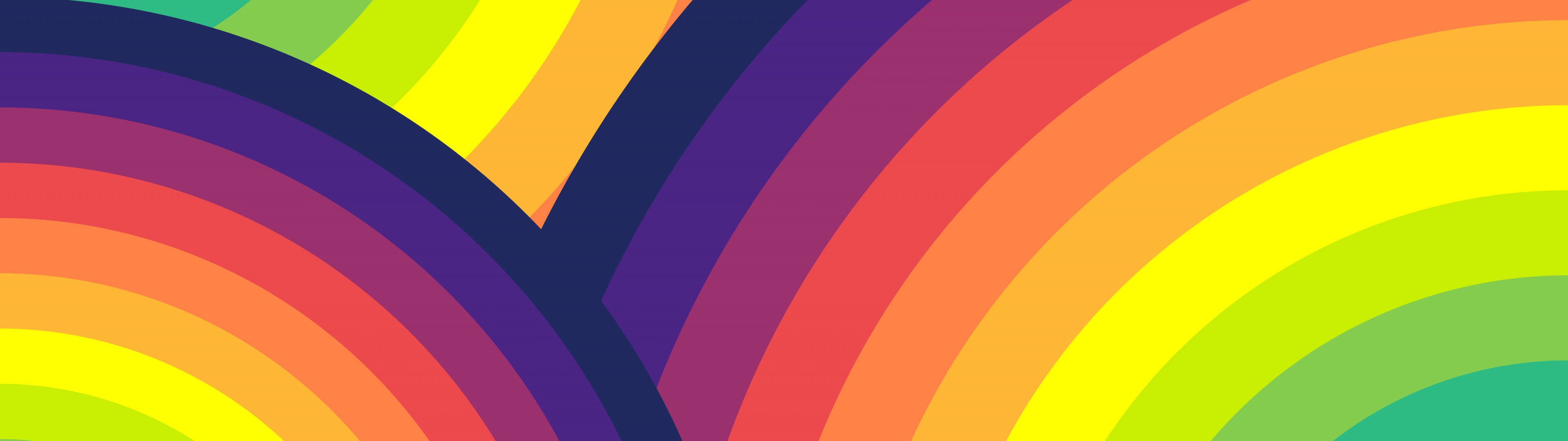 3840x1080 4K Райдуга Шпалери