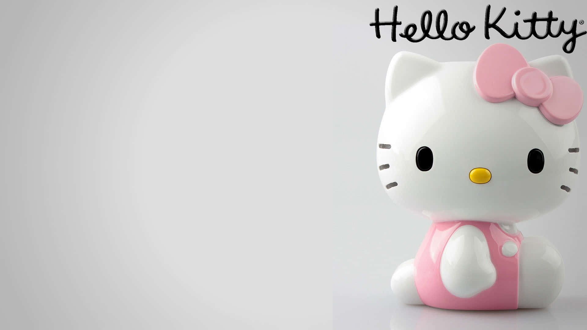 3D Hello Kitty Постер Фон Шпалери