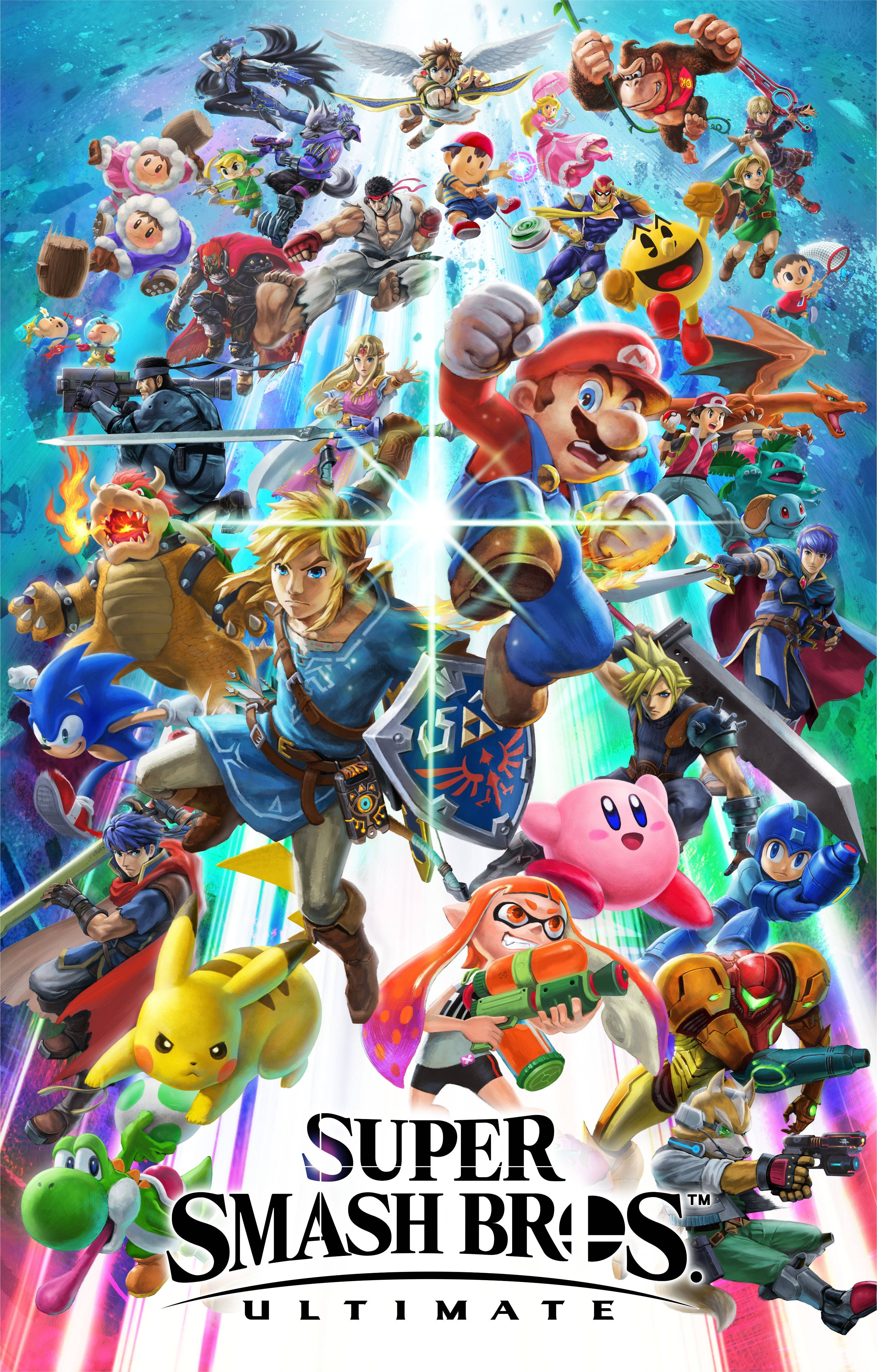 3D Smash Bros Ultimate Шпалери