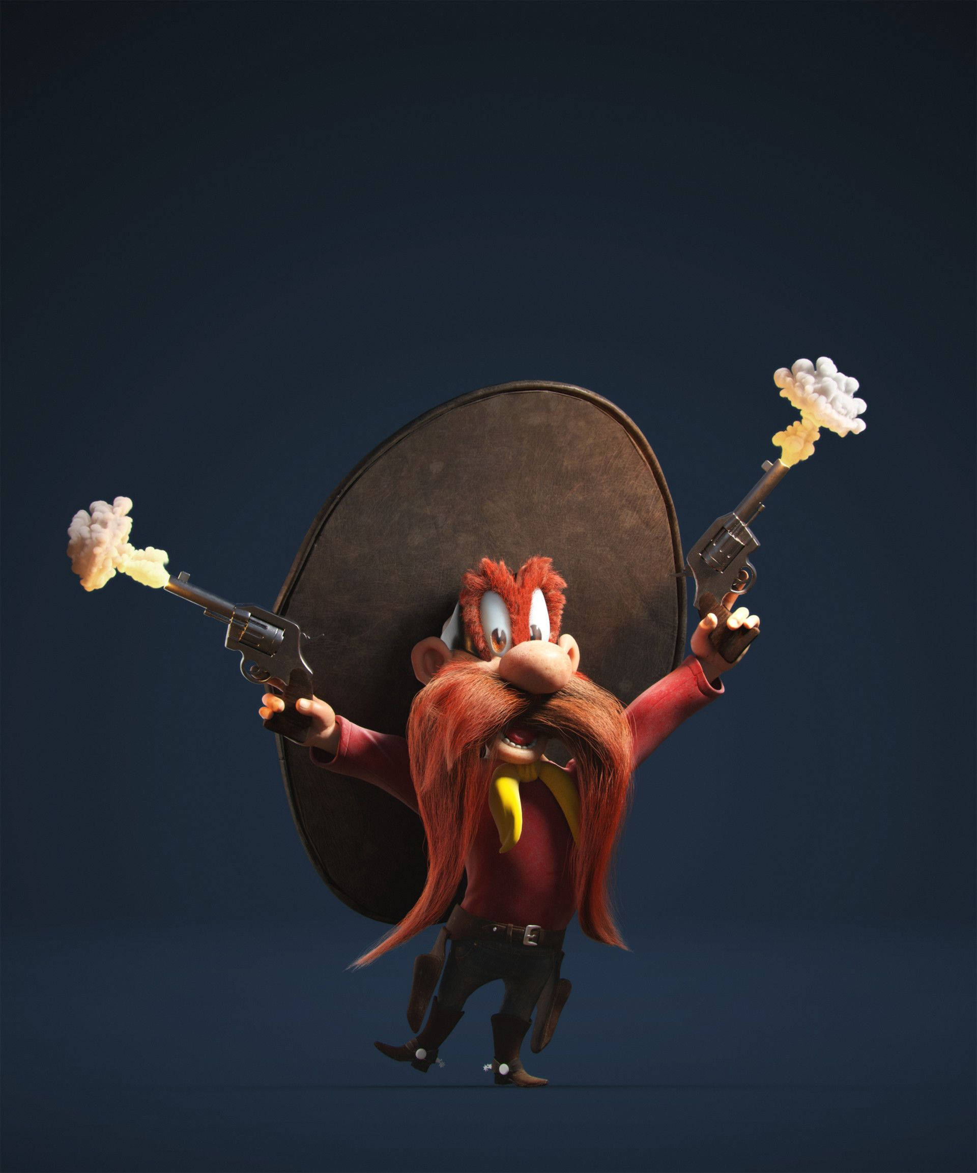 3D анімація арт Yosemite Sam Шпалери