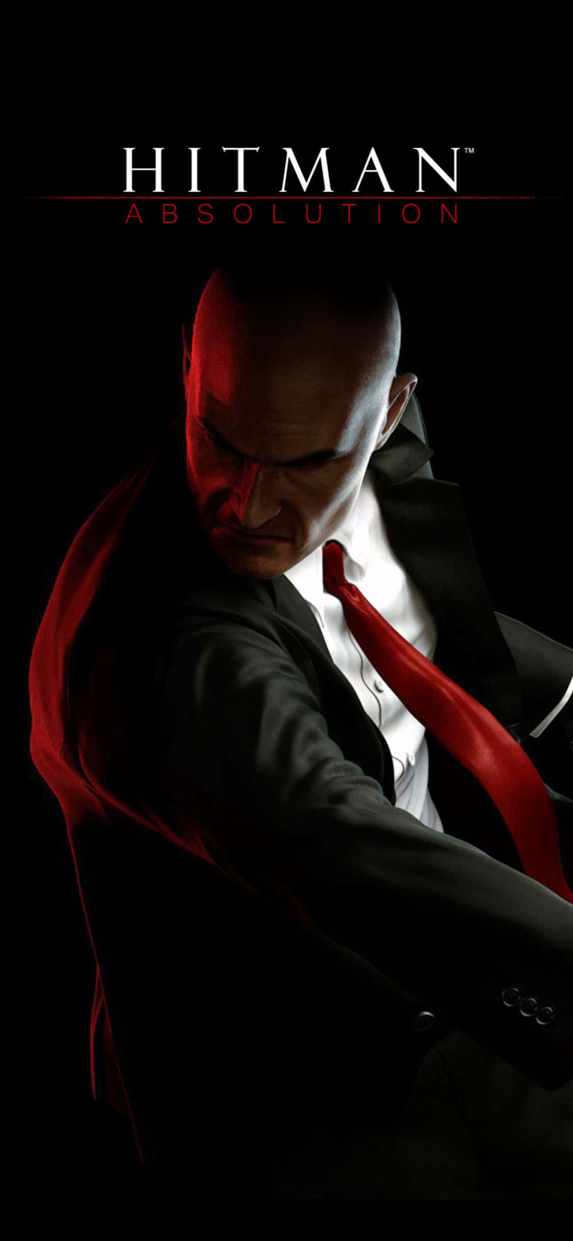 Агент 47 в Hitman Absolution готов к сложнейшей миссии на iPhone X Шпалери