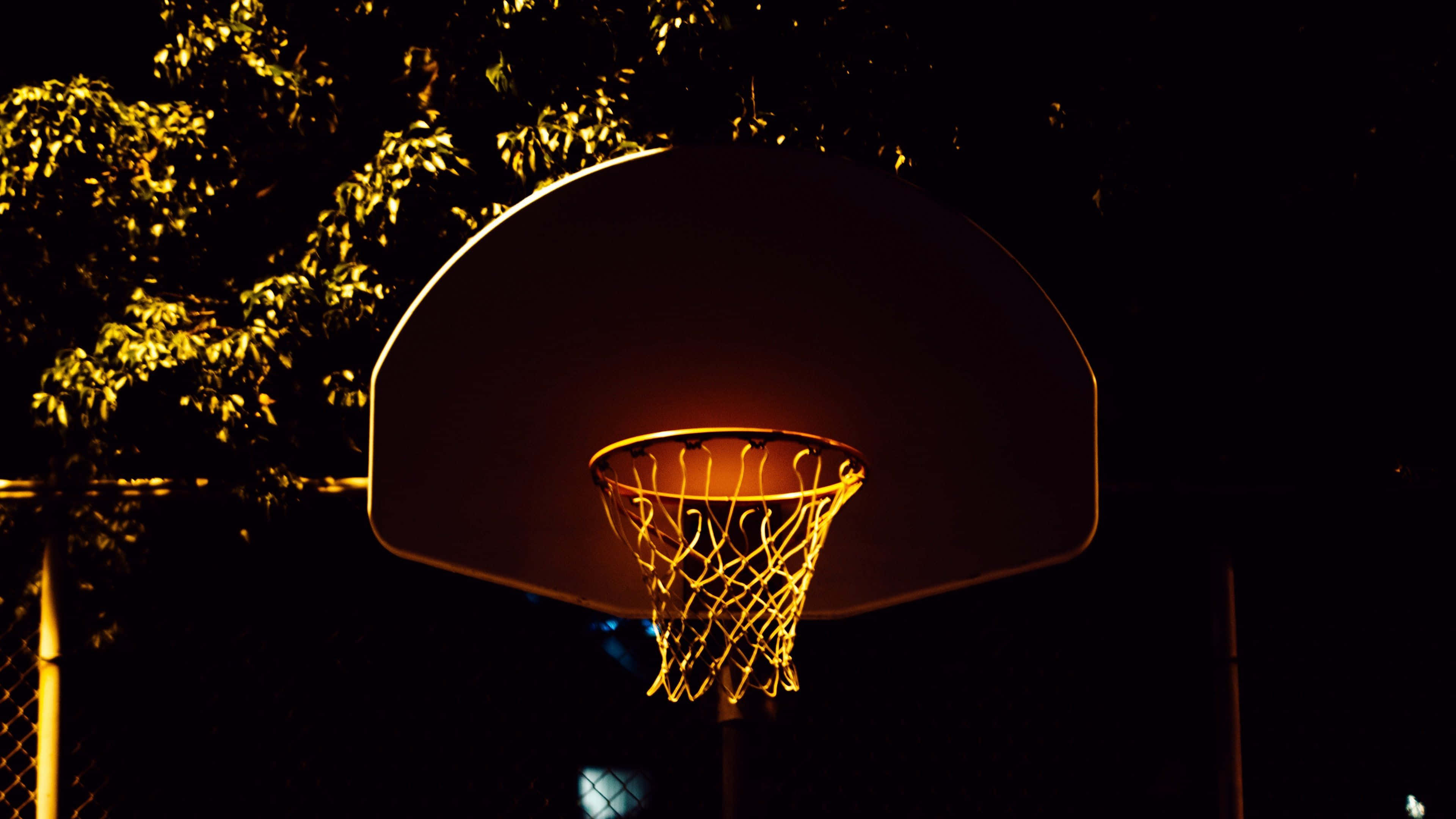 Забивай як професіонал з 4K Basketball Шпалери