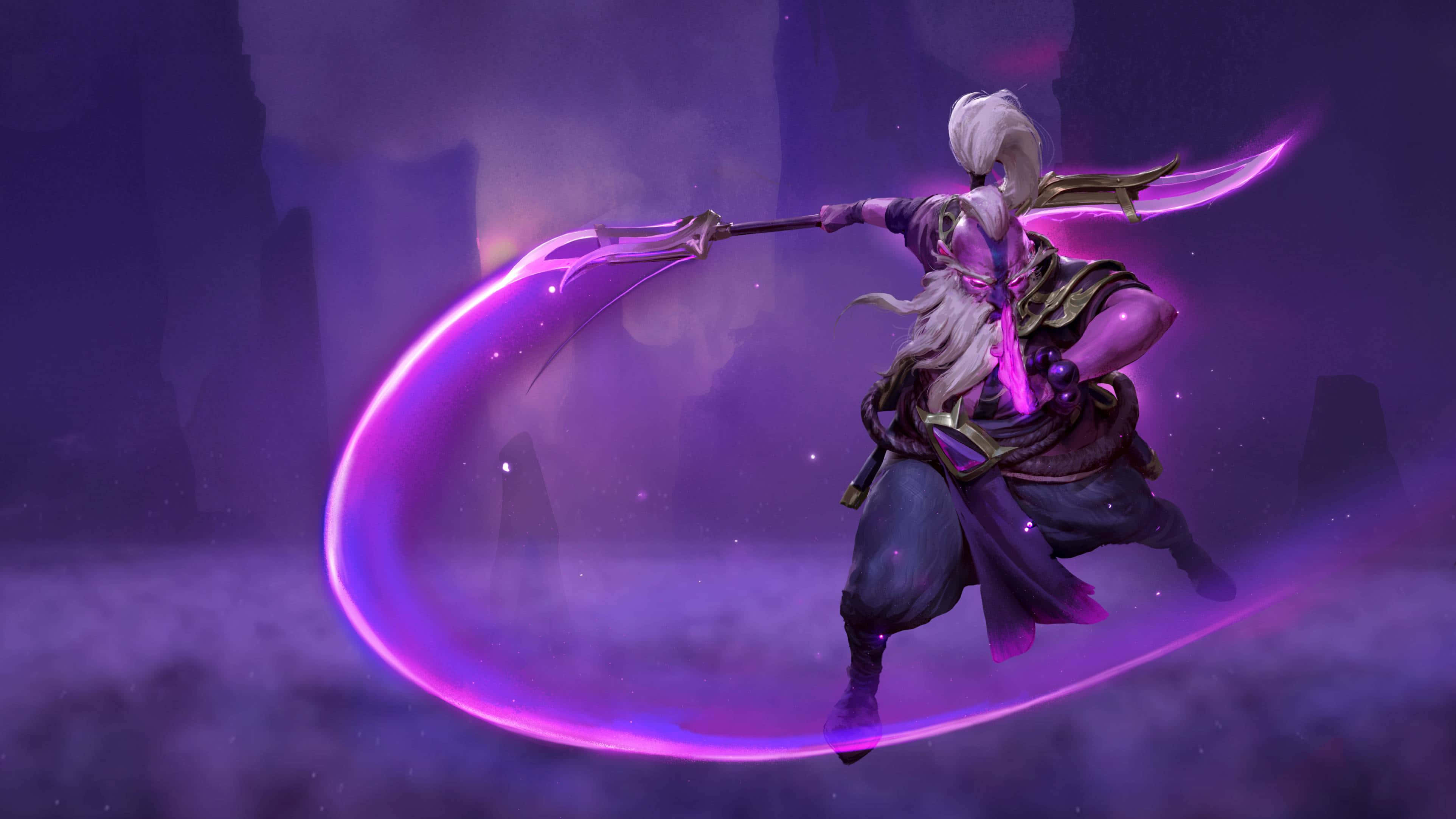 4K Dota 2 Фон Гора Void Spirit Шпалери