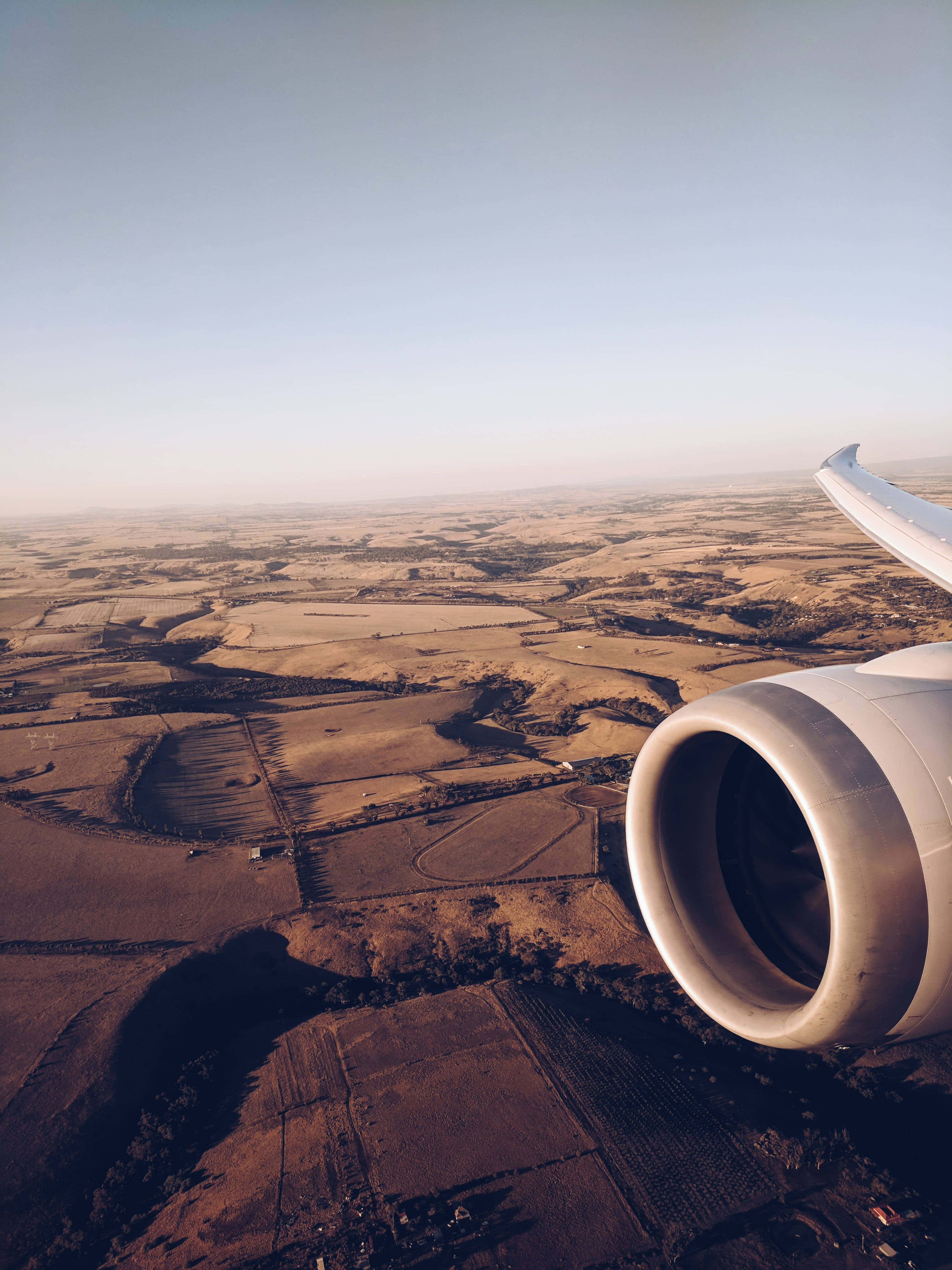 4K Microsoft Flight Simulator Фон Вид з ілюмінатора літака Шпалери