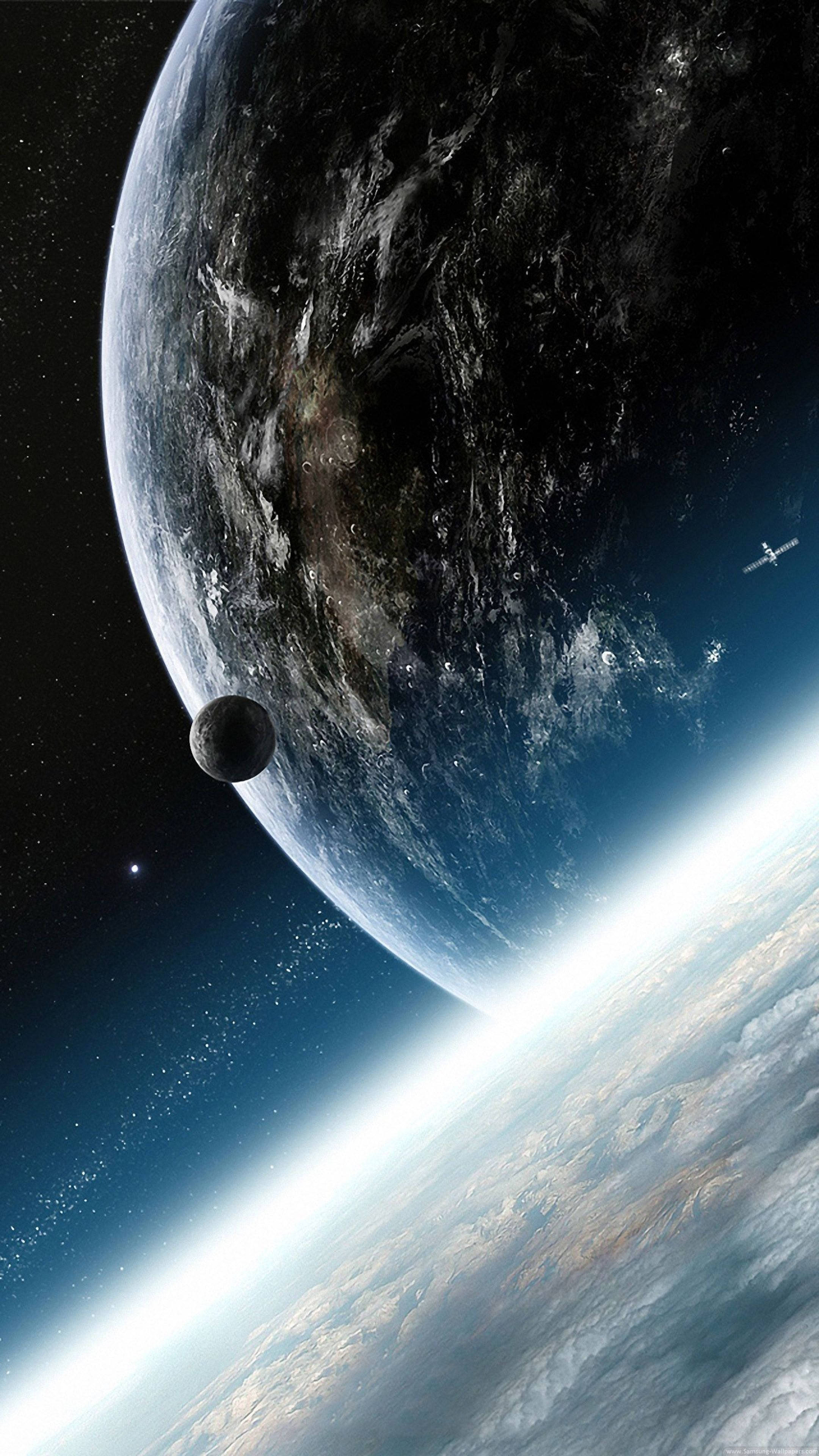 Планети з космосу 4K для телефону Шпалери
