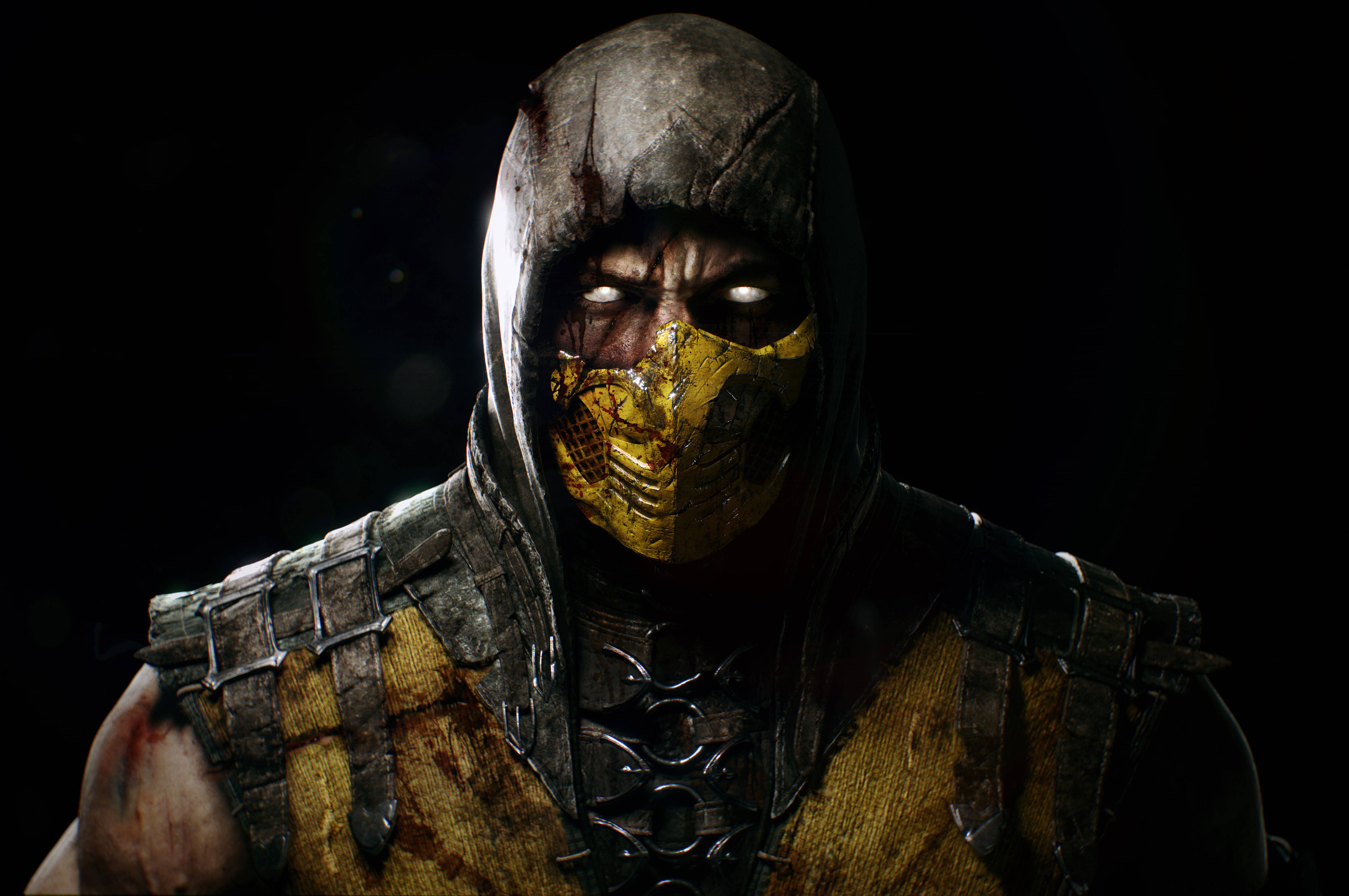4K Scorpion Mortal Kombat ігровий телефон Шпалери
