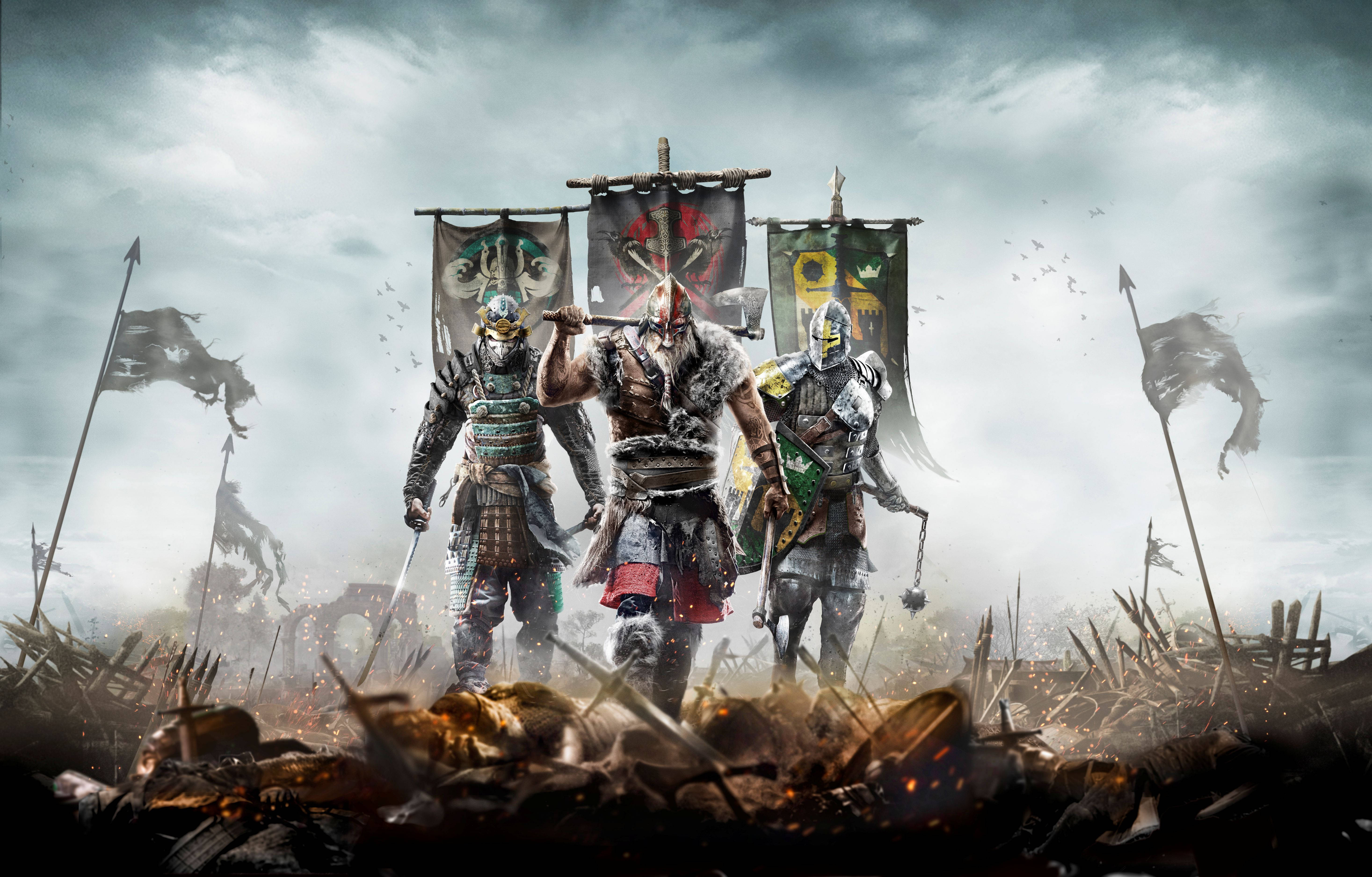 4K гра для For Honor Шпалери