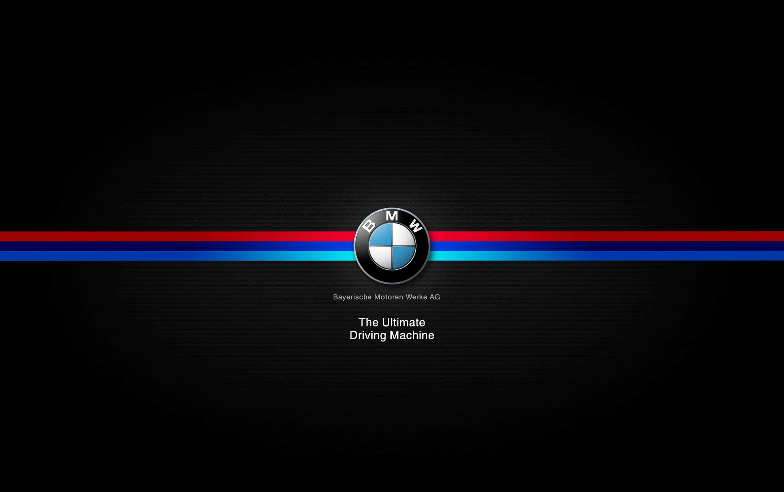720p M Series Фон Логотип BMW The Ultimate Driving Machine Шпалери