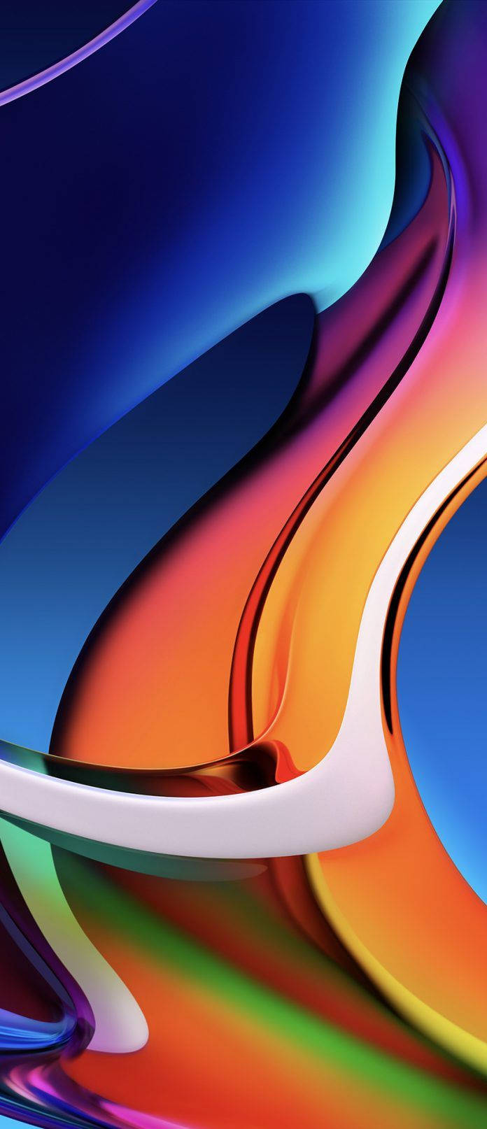 8K iPhone Абстрактні випадкові фігури Шпалери
