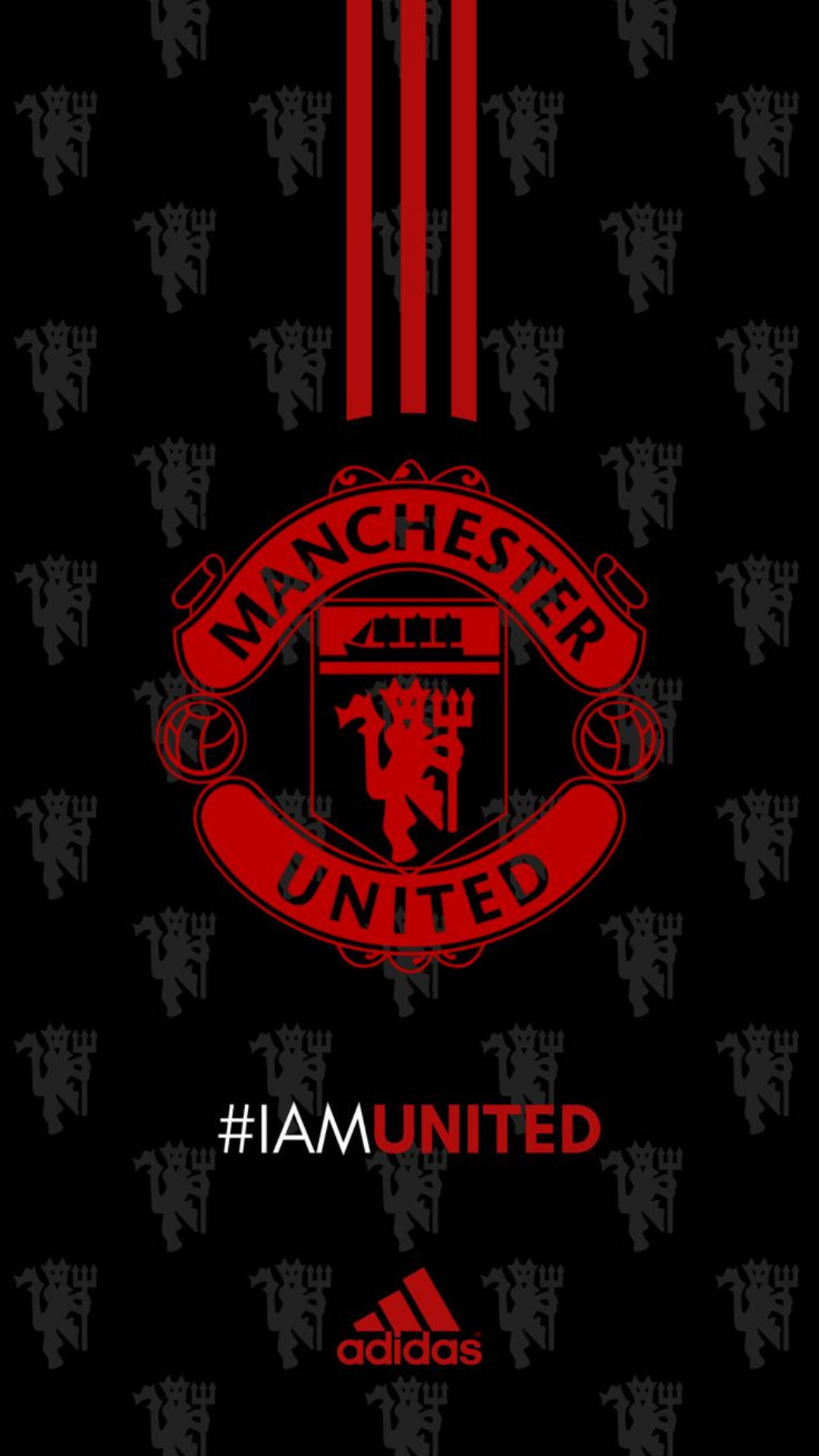 Adidas United Манчестер Юнайтед мобільний Шпалери