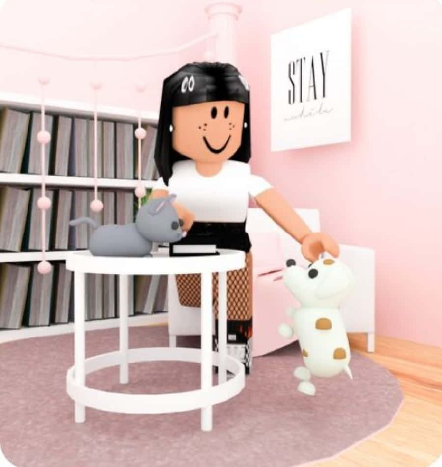"Створи свій унікальний творческий мир в Aesthetic Roblox" Шпалери
