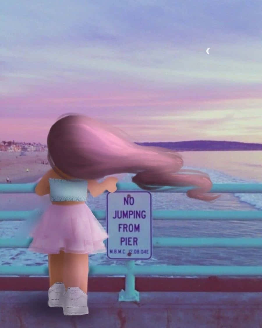 Впусти свою фантазію с Aesthetic Roblox Шпалери