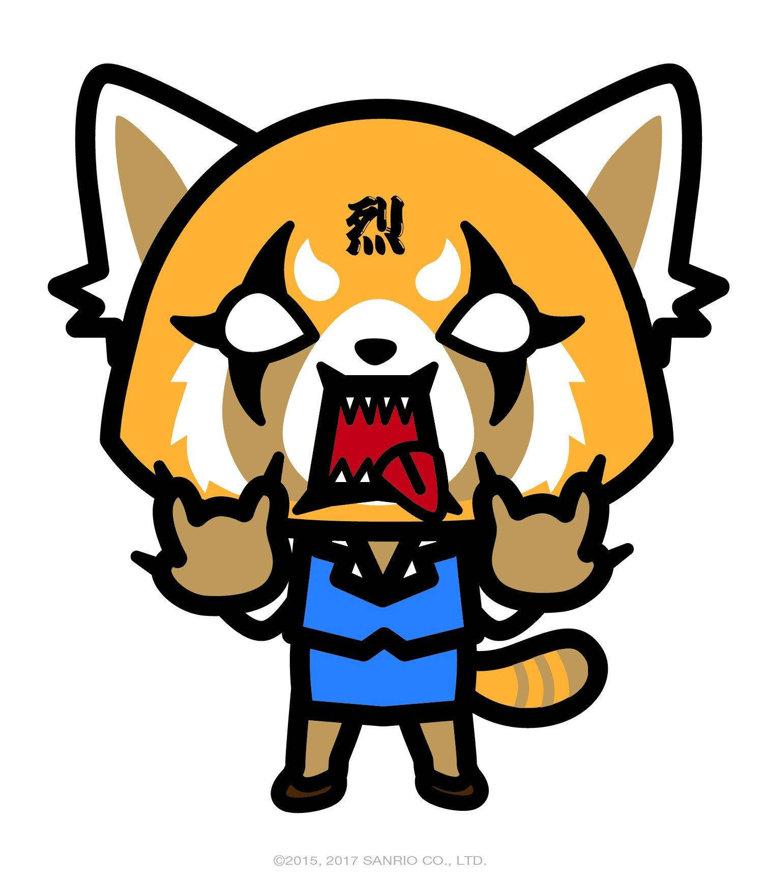 Aggretsuko хардкор фанарт Шпалери