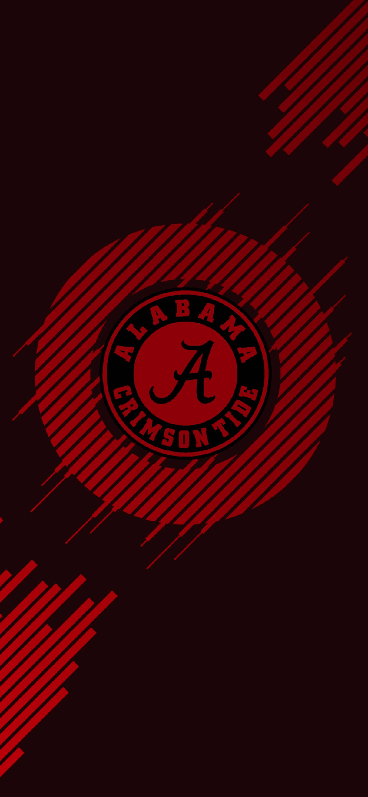 Темно-червоне арт-зображение Alabama Crimson Tide Шпалери