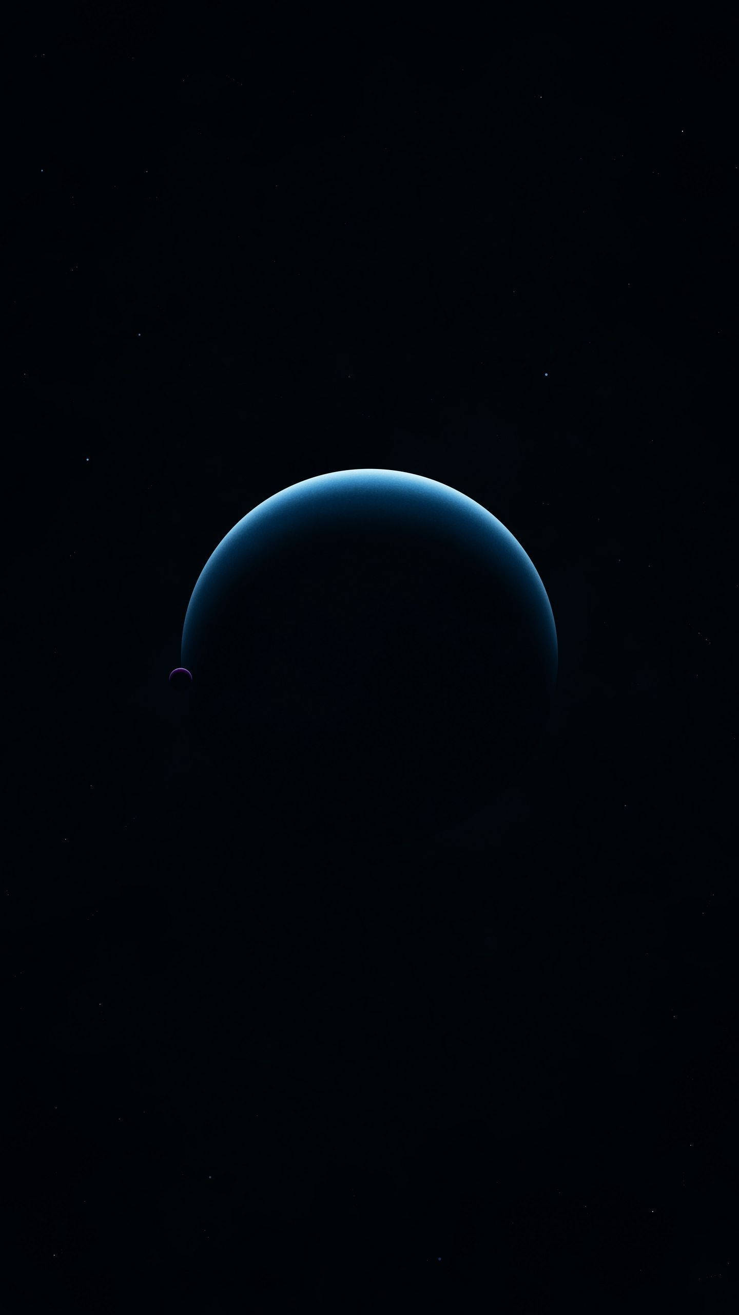 Небесное затмение AMOLED Шпалери