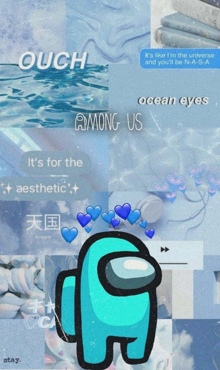 Естетичный экипаж Among US Шпалери