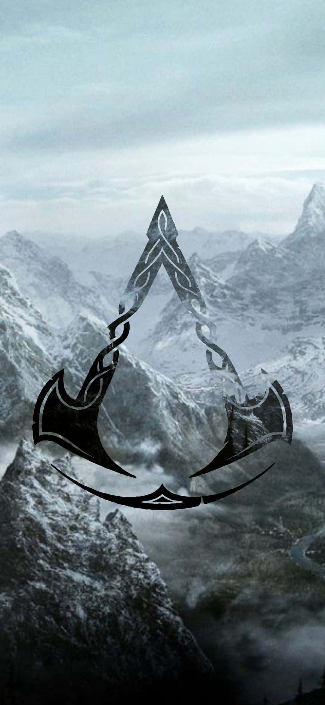 Android Assassin's Creed Valhalla фон символ Шпалери