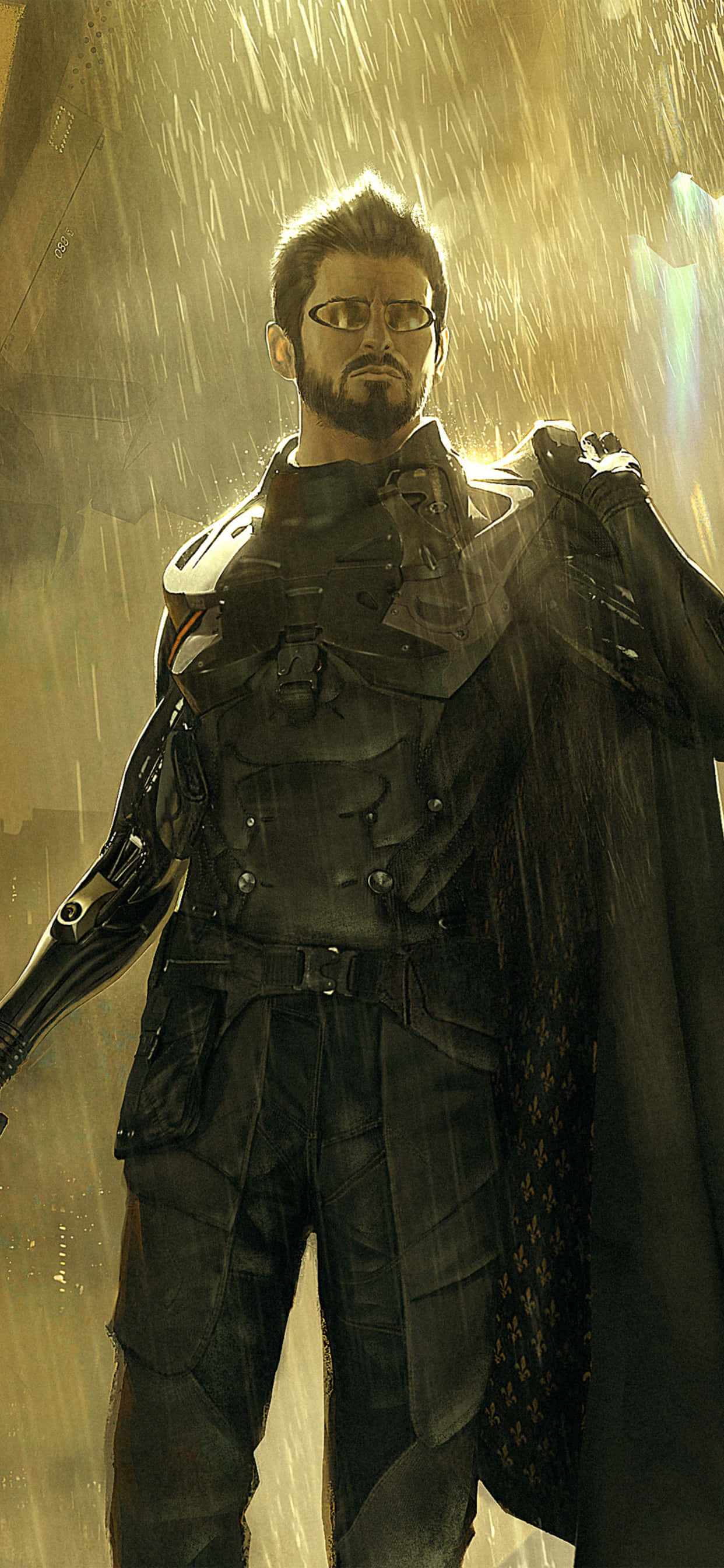 Улучшите свою стратегию с Android Deus Ex Mankind Divided Шпалери