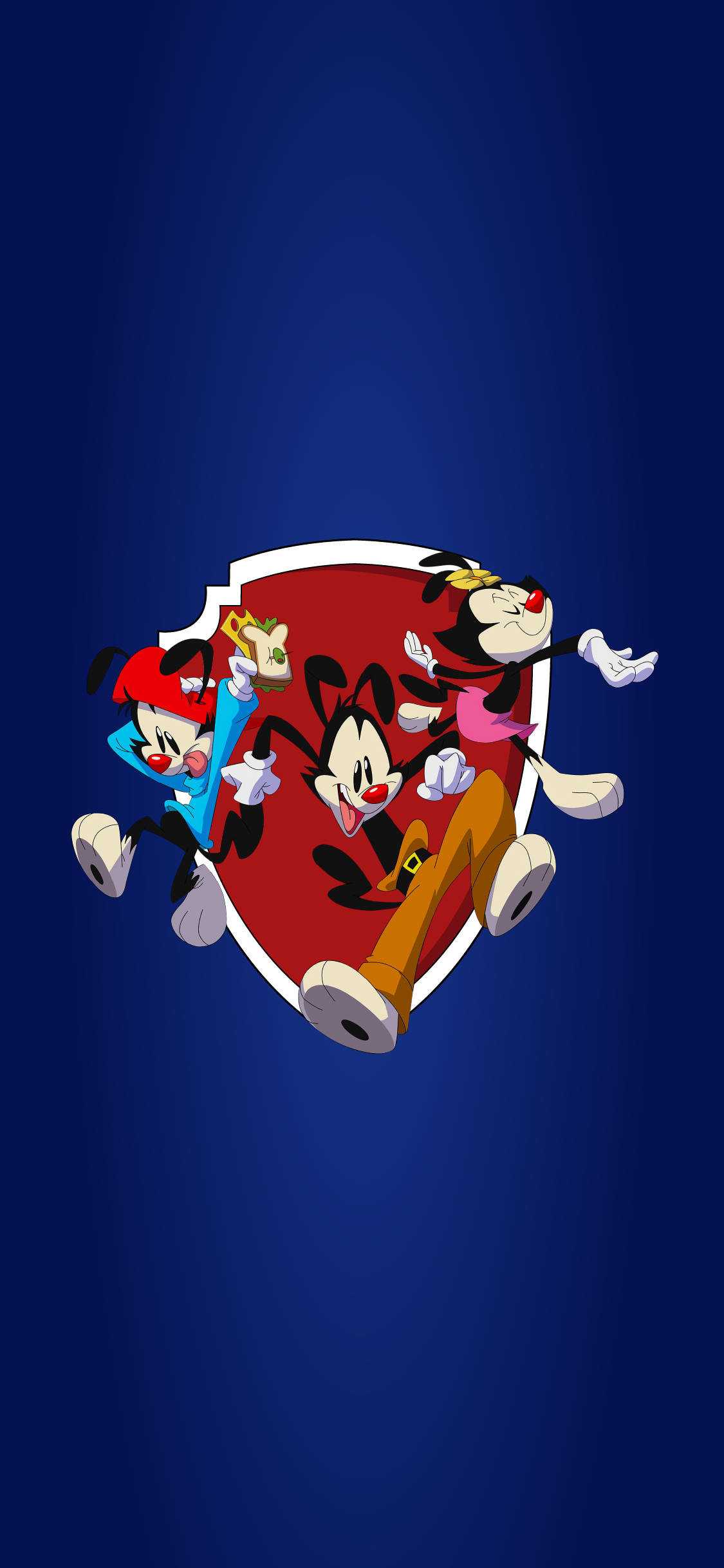 Animaniacs Удивительный вступительный постер Шпалери