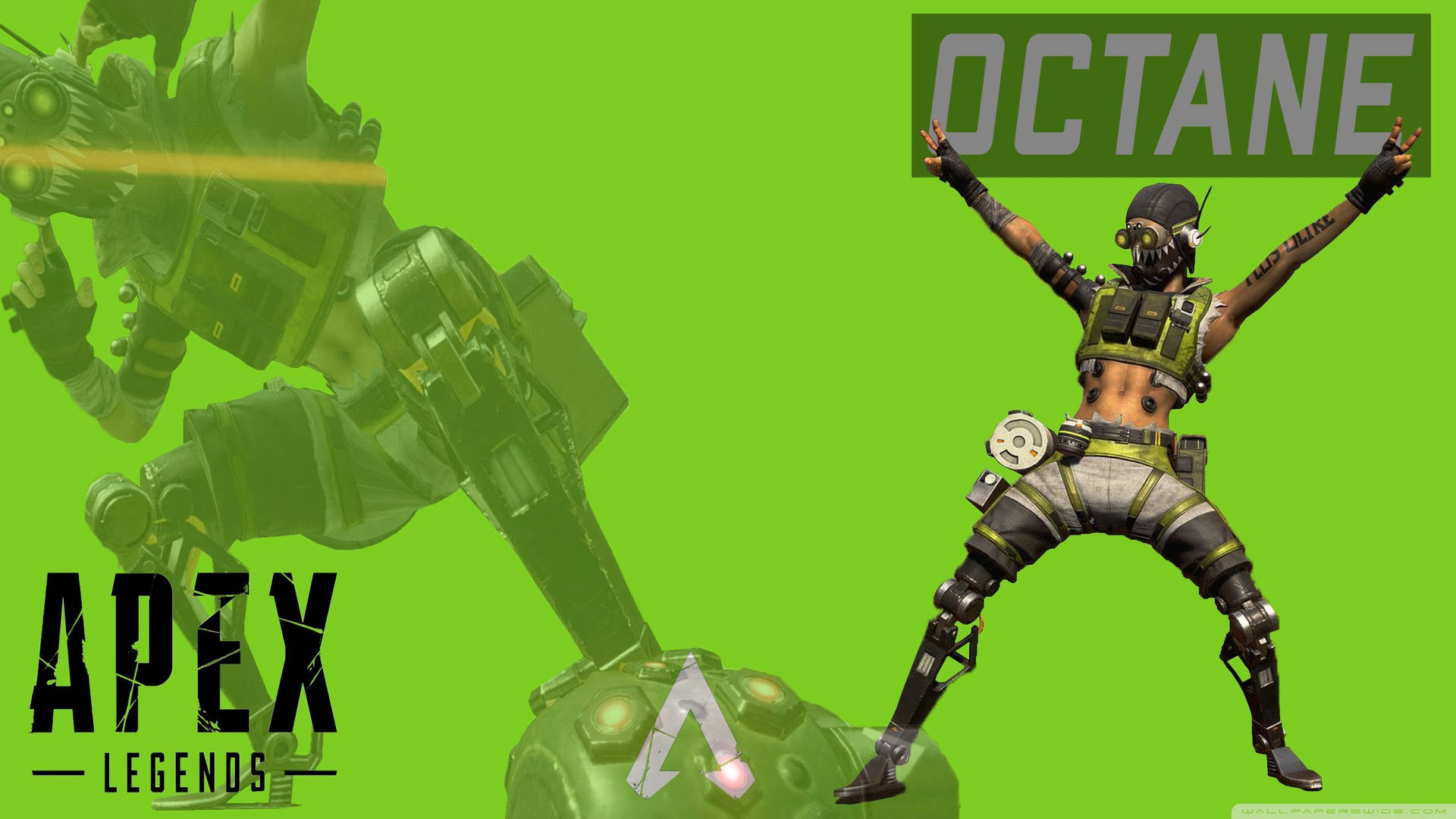 Apex Legends Octane широко розставлені ноги