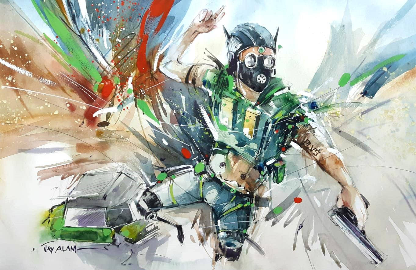 Apex Legends Octane різних кольорів Шпалери