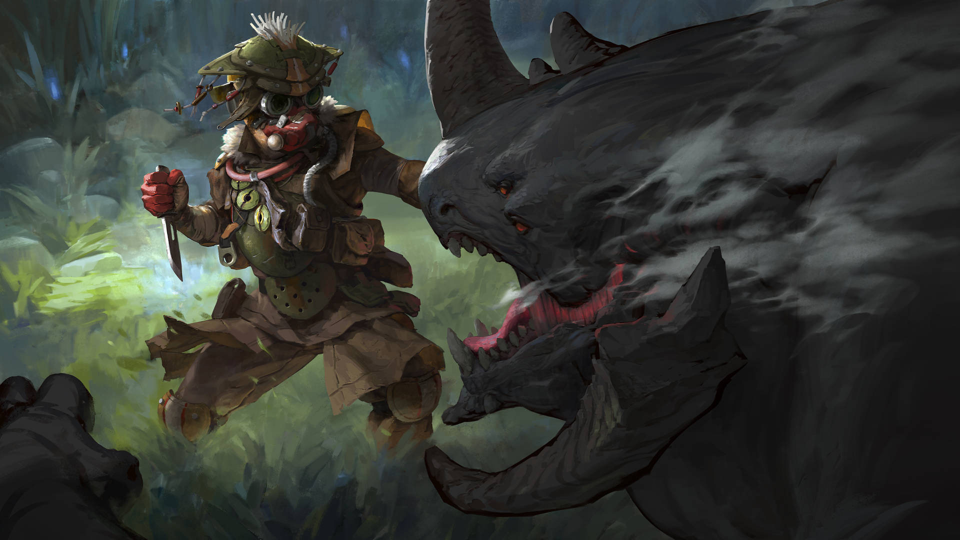 Apex Legends Октайн із твариною Шпалери