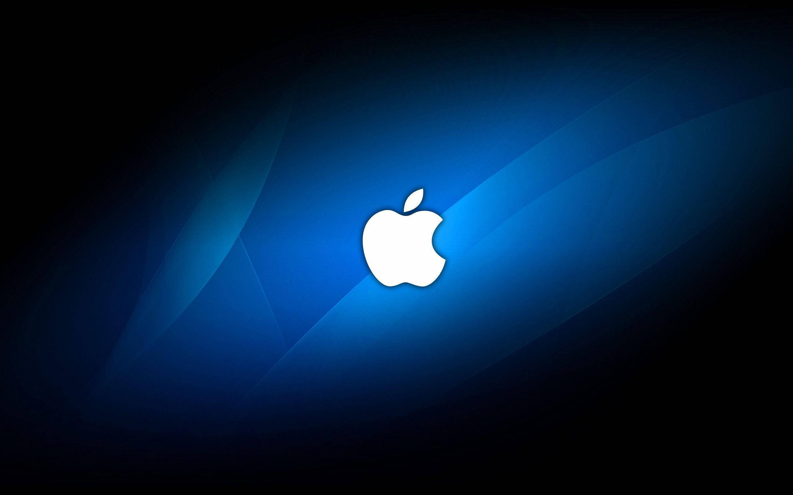 Білий логотип Apple 4K Шпалери