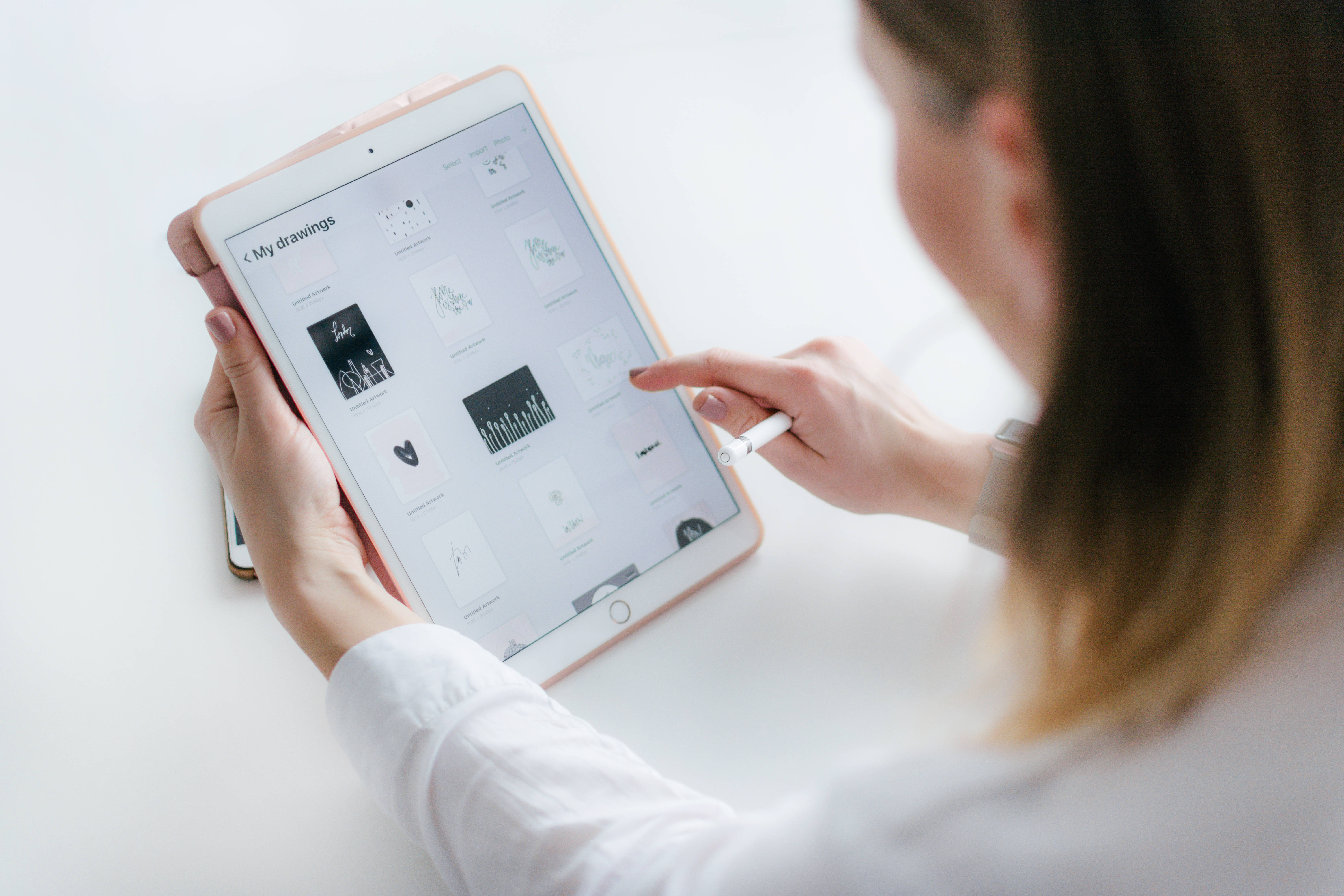 Apple iPad Pro в роботі Шпалери