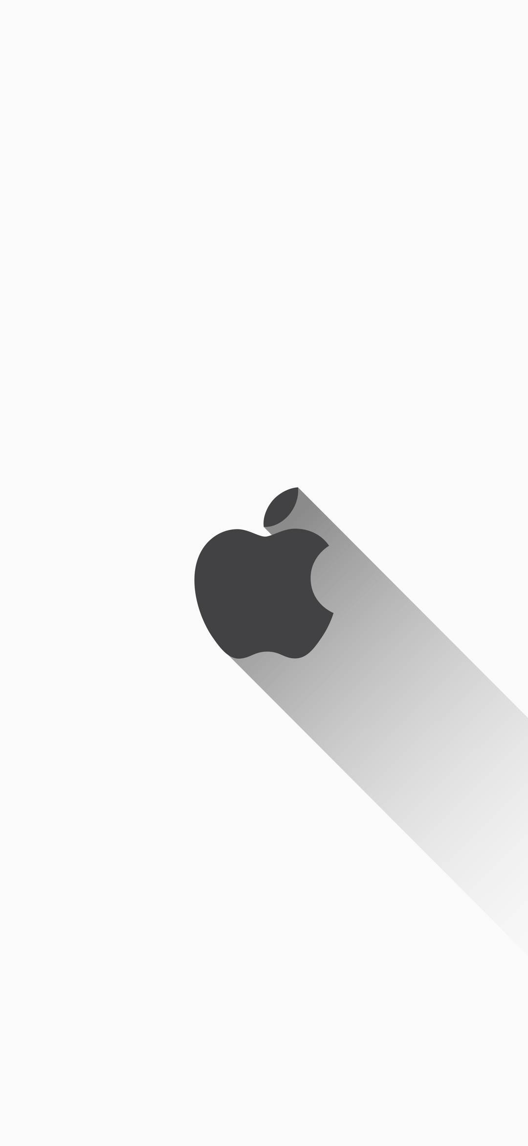 Белый с логотипом Apple iPhone Шпалери