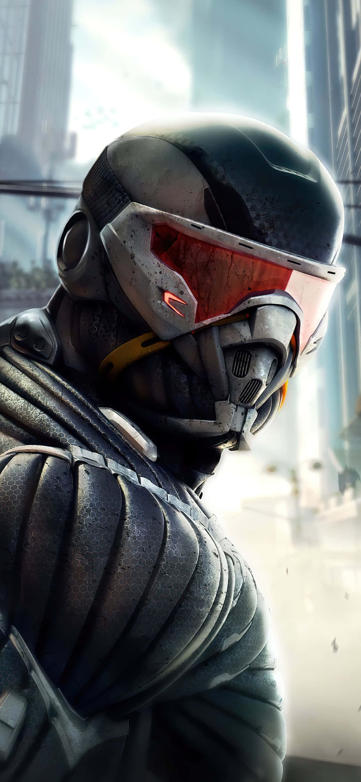 Крок в будущее с Apple iPhone Xs Max и грою Crysis Warhead Шпалери