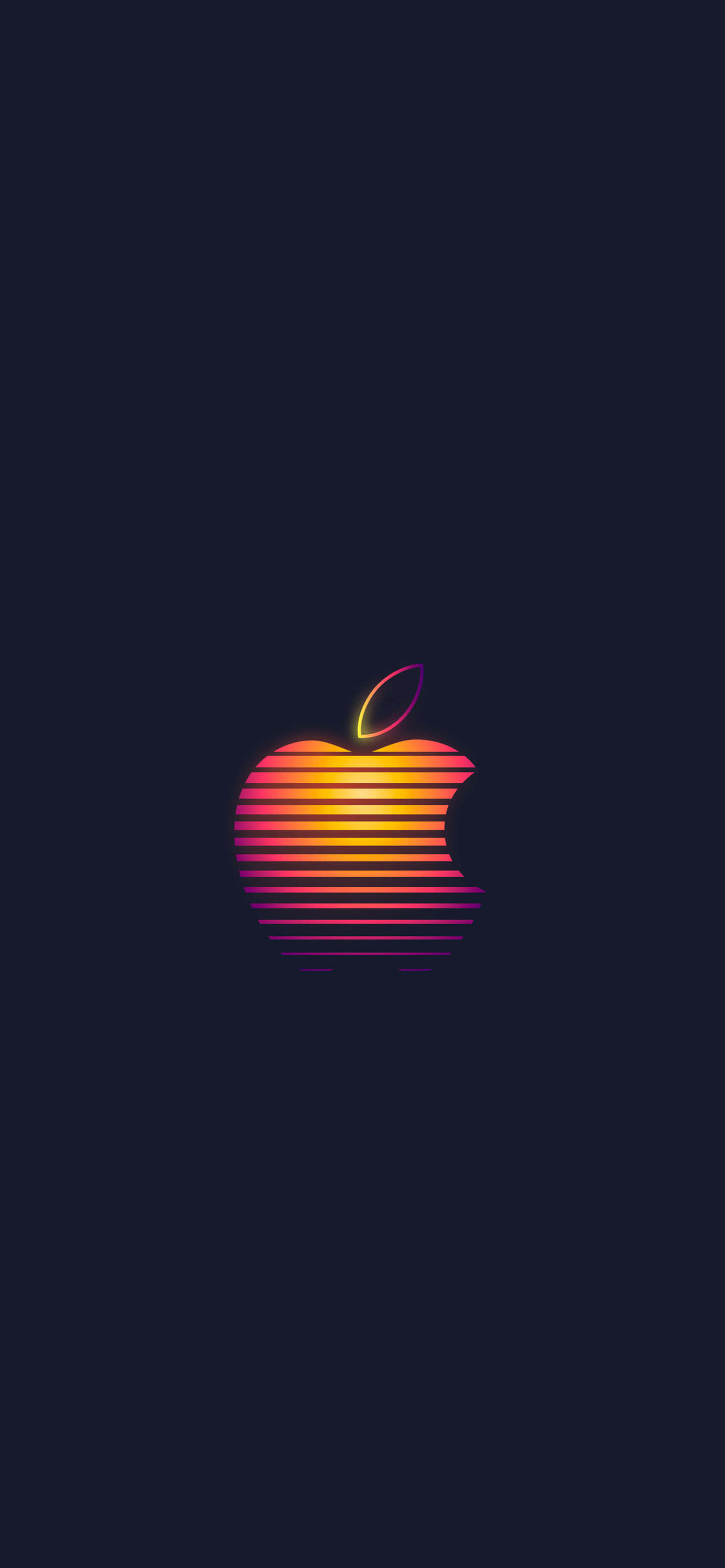 Ретро-логотип Apple Шпалери