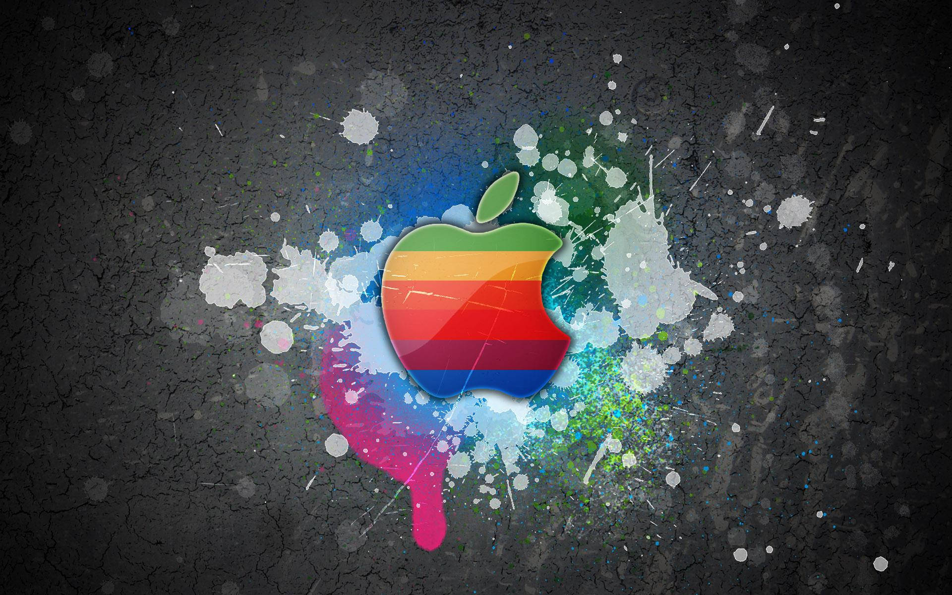 Зберігайте прохолоду з логотипом Apple MacBook Шпалери