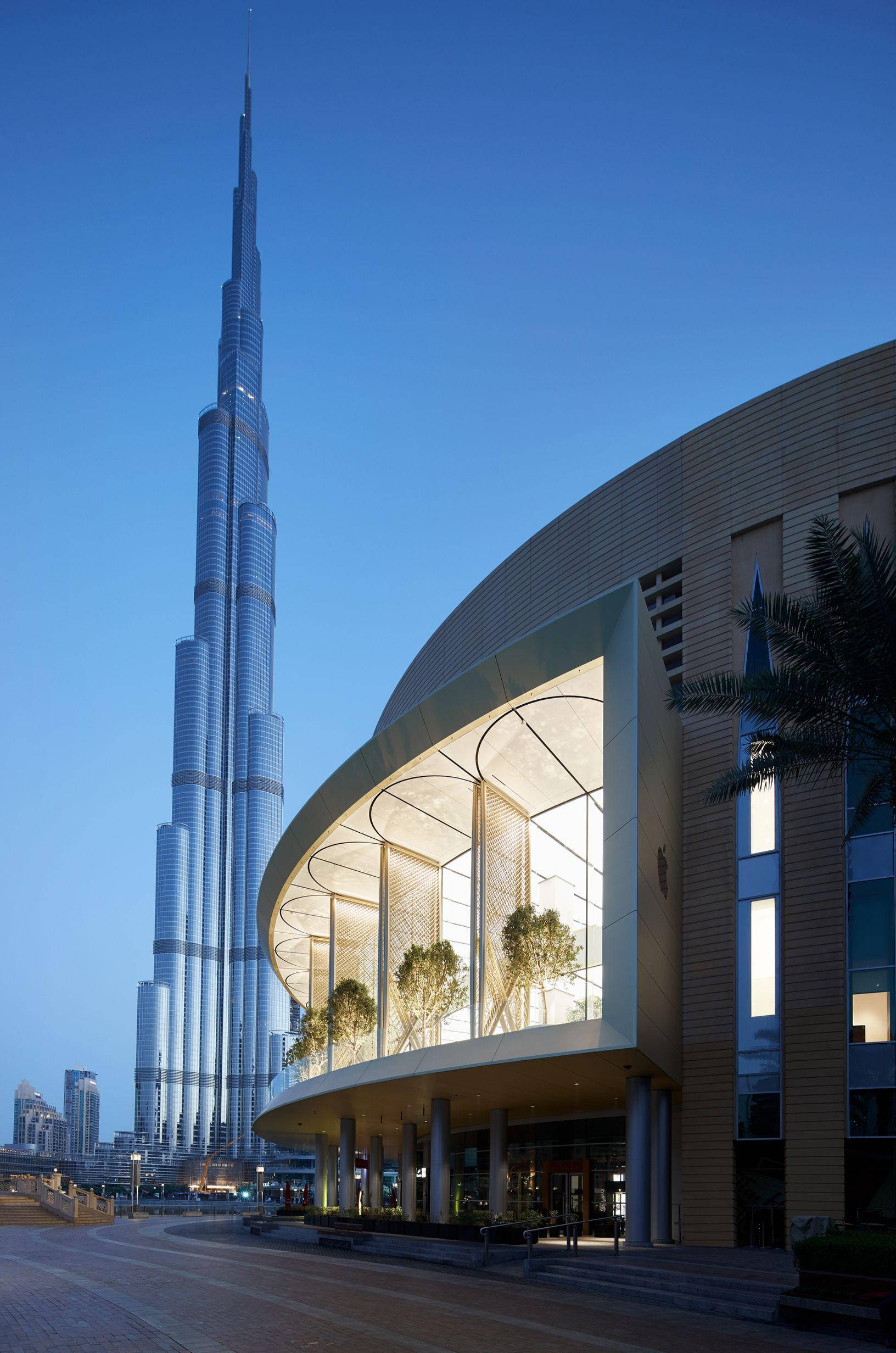 Торговый центр Apple Mall Dubai Шпалери