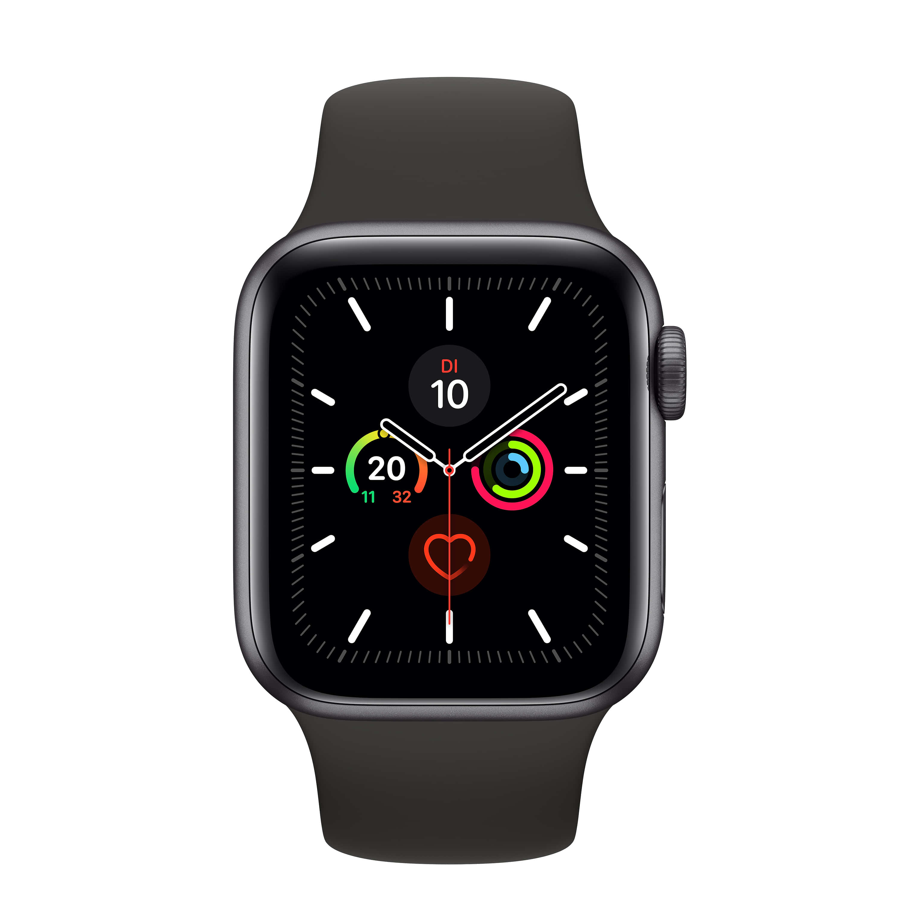 apple watch series 5 - чорний Шпалери
