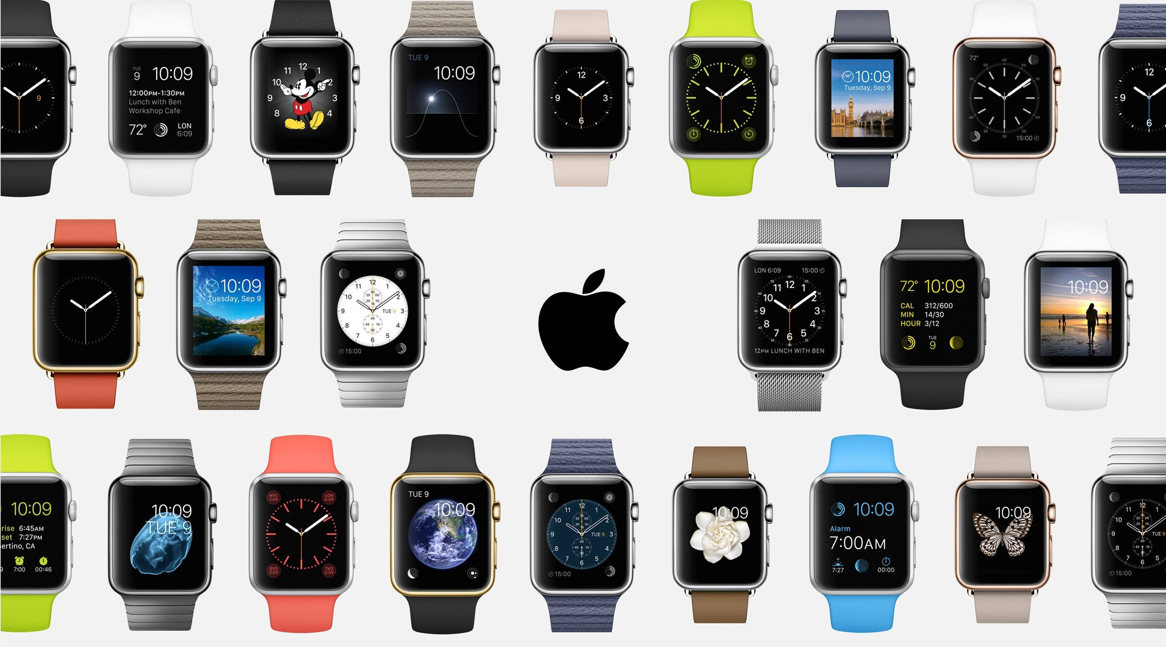 Разные серии Apple Watch Шпалери