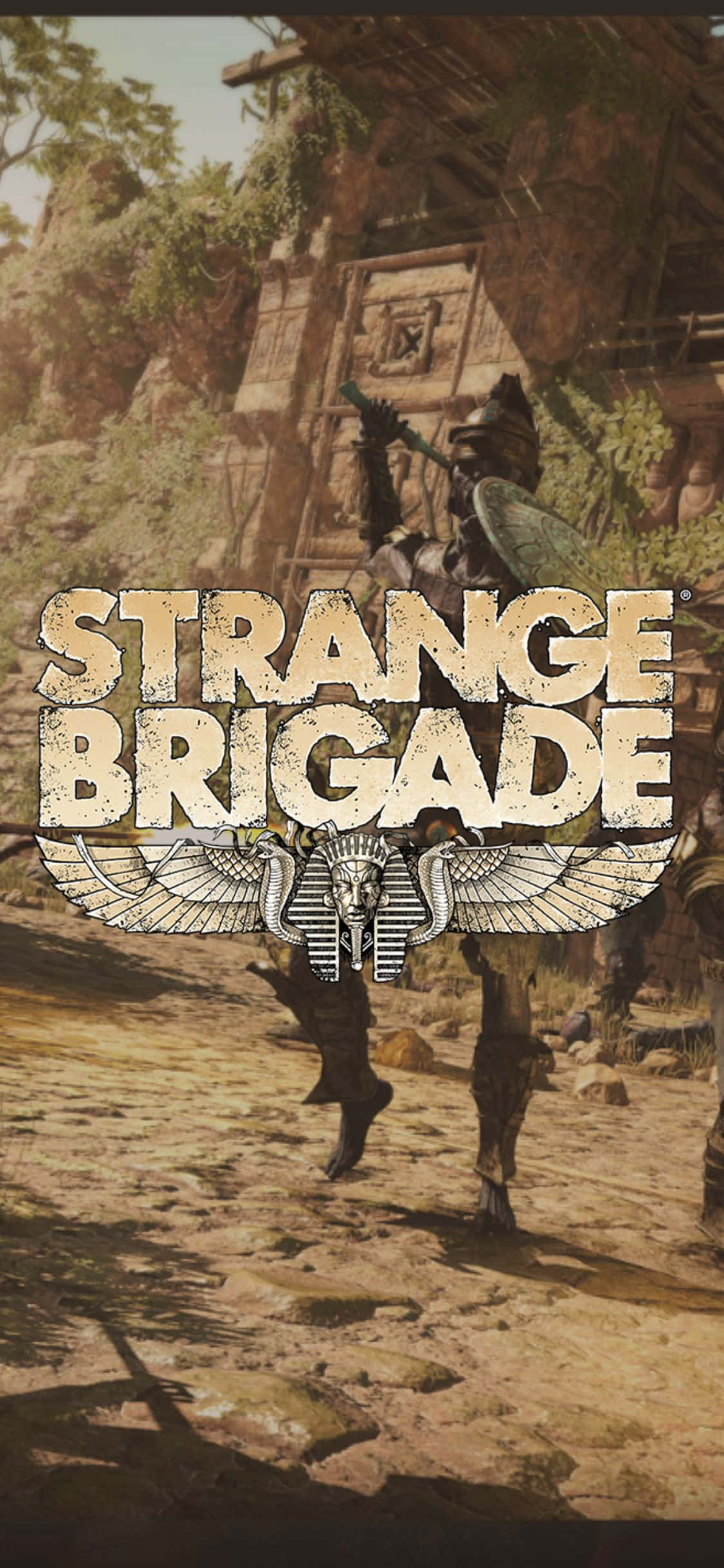 Бронированный скелет-зомби iPhone X Strange Brigade Фон Шпалери