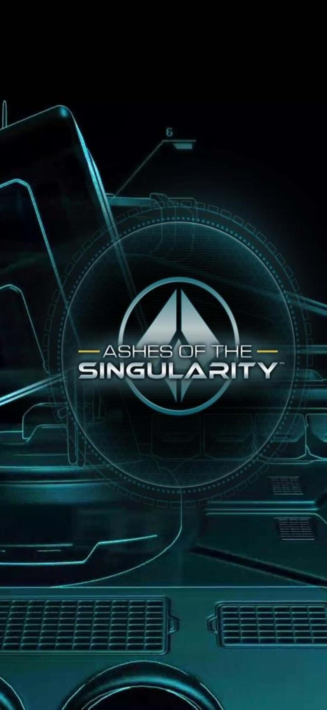 Испытайте красоту Ashes Of The Singularity на iPhone X Шпалери