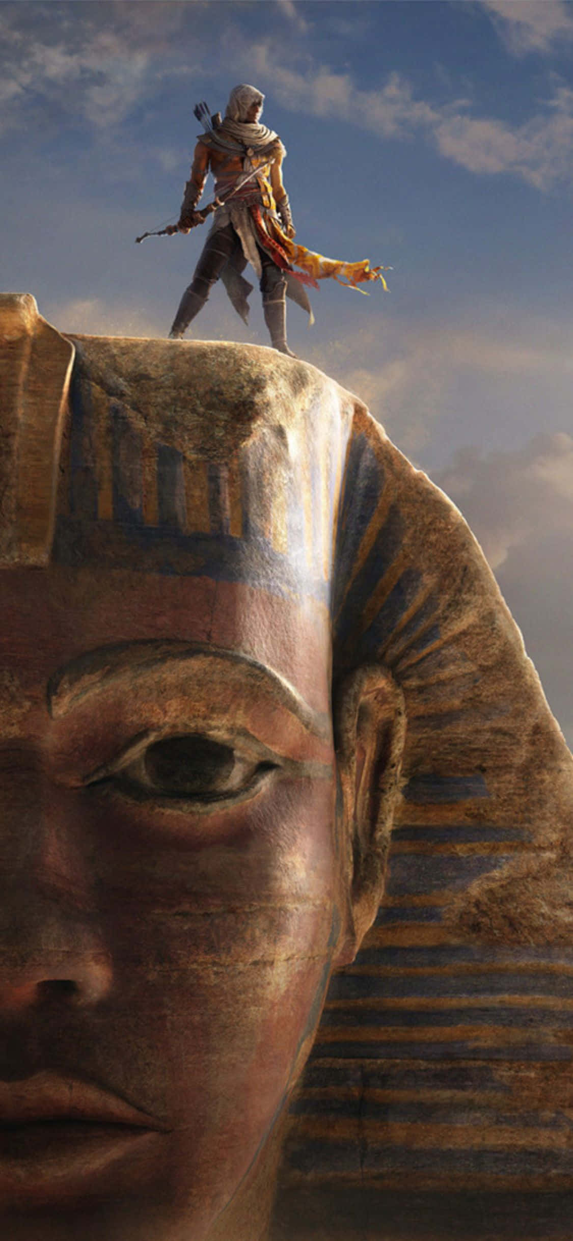 Розкройте тайні секреты Assassin's Creed Origins на своём iPhone X Шпалери