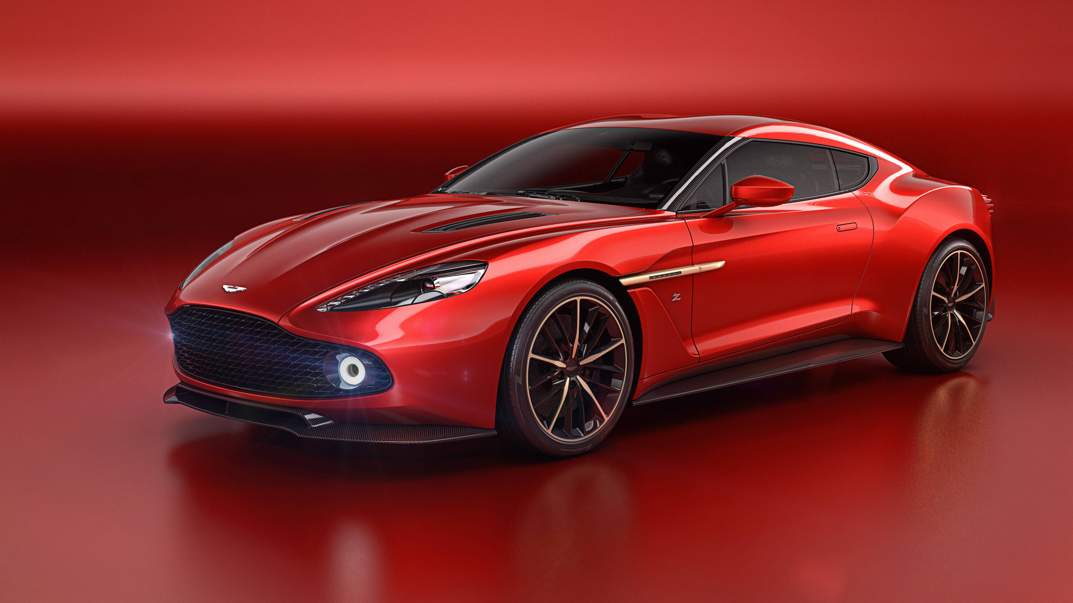Спортивний автомобіль Aston Martin Zagato Шпалери