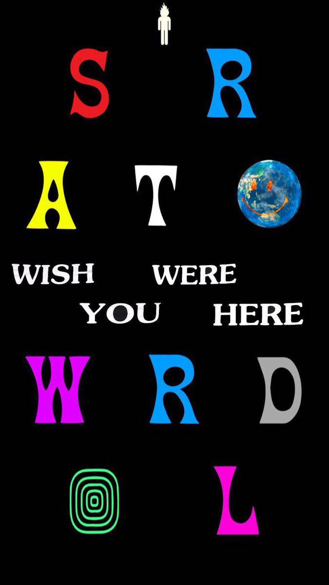 Добро пожаловать в Astroworld Шпалери