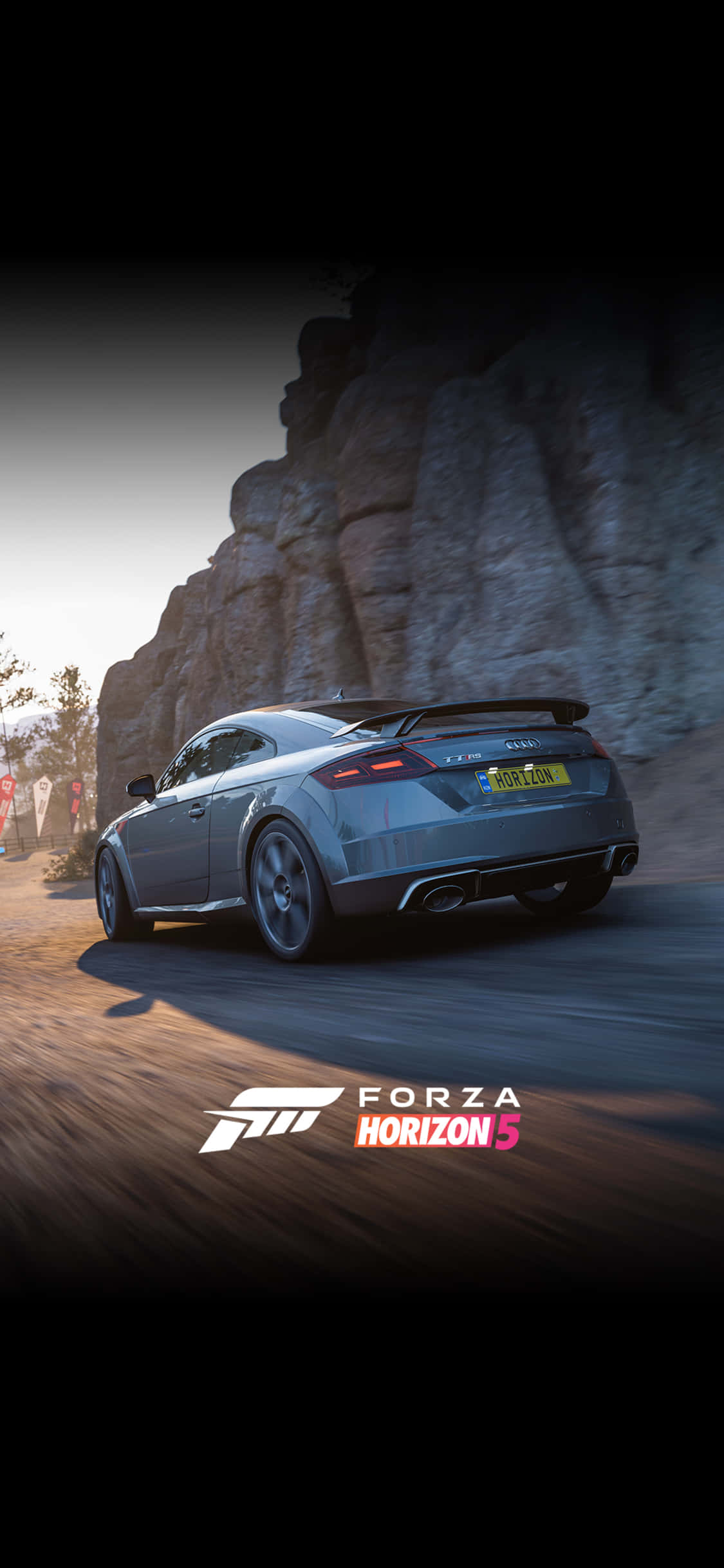 Audi TT iPhone X Forza Motorsport 7 Background Шпалери