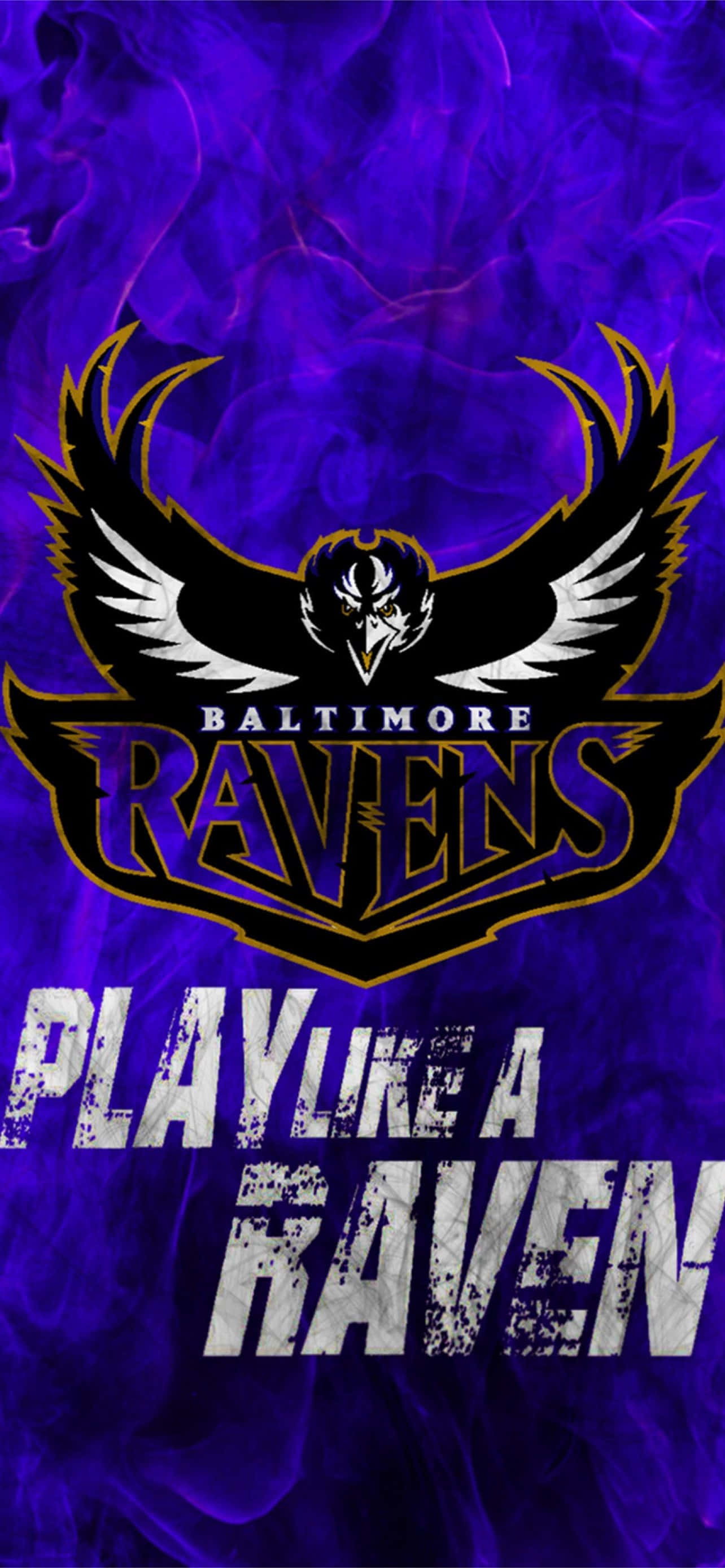 Официальный логотип Baltimore Ravens, представляющий богатую историю и традиции футбольного величия Шпалери