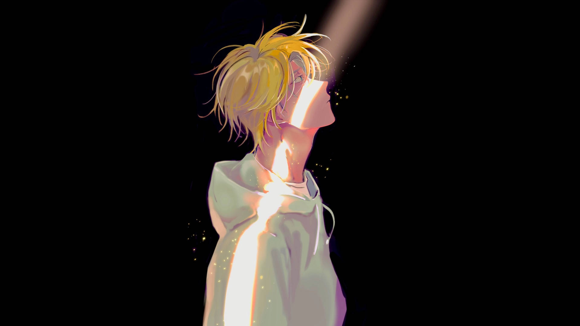 Персонажі аніме Banana Fish Шпалери
