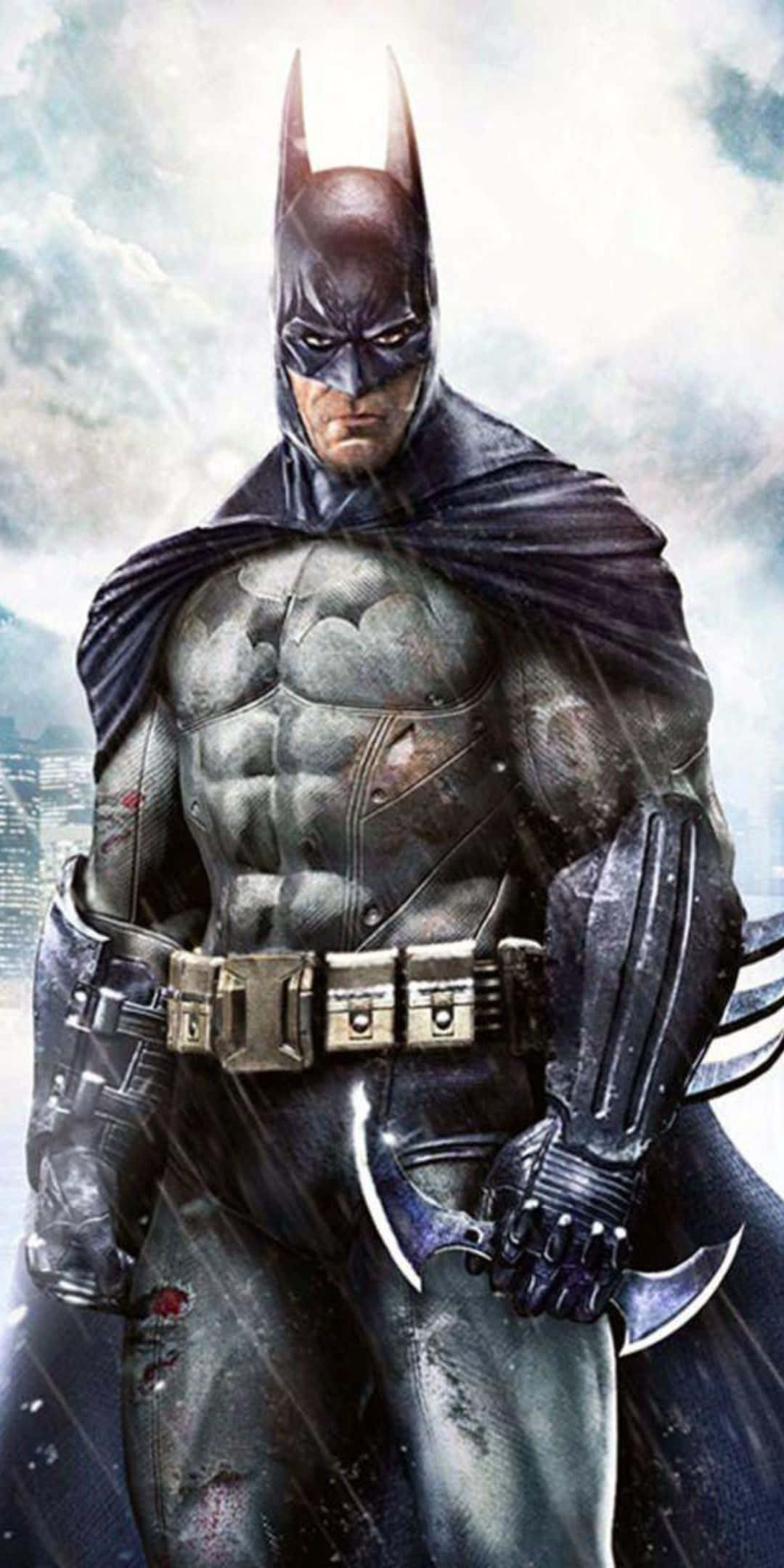 Анімаціонний супергеройський кліпарт Batman Arkham City фон Шпалери